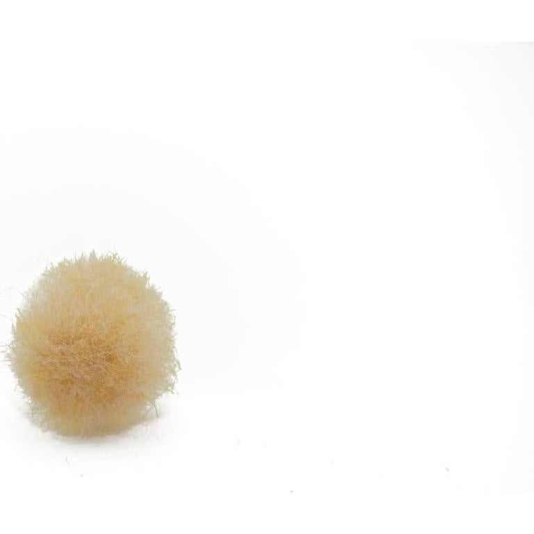 Pom Poms Beige de Manualidades Art Cove 1.27 cm 100 Piezas