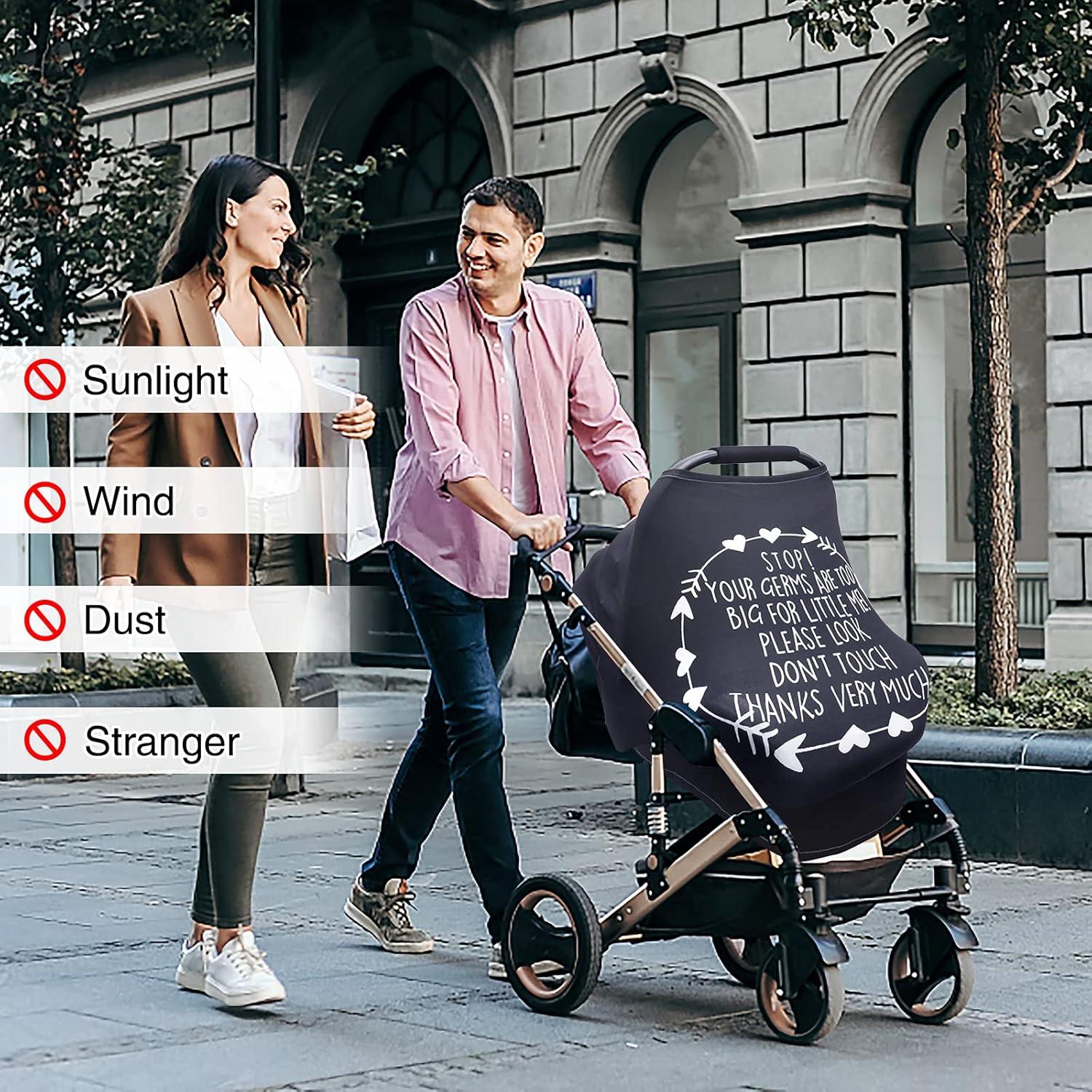 Cubierta de Asiento de Coche Metplus para Bebés - Negro