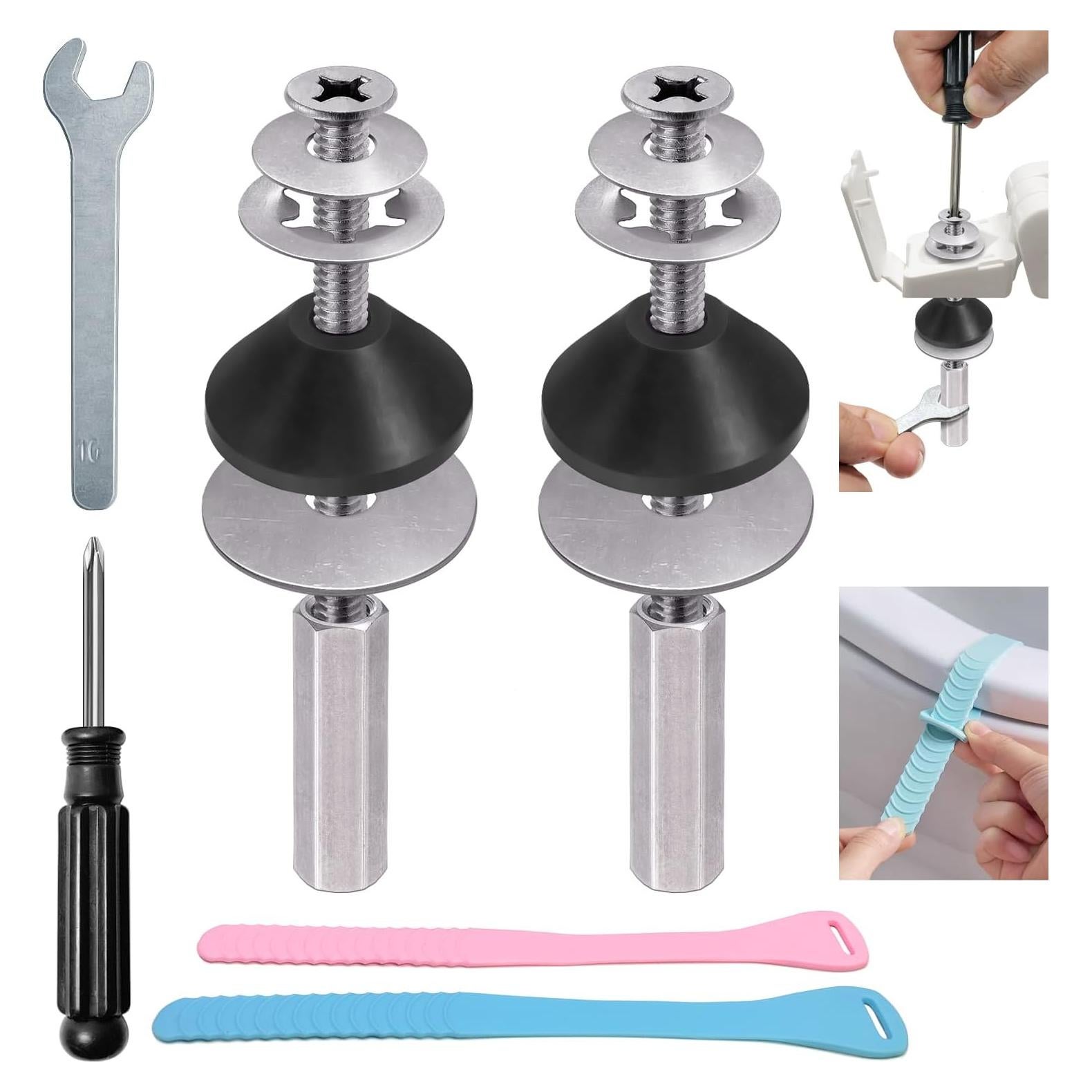 Kit de Tornillos de Acero Inoxidable para Asiento de Inodoro NZRAQK