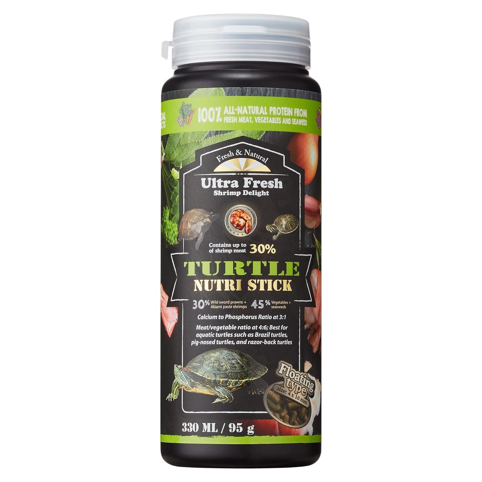 Alimento Acuático Ultra Fresh para Tortugas 95 g - Camarón Espada