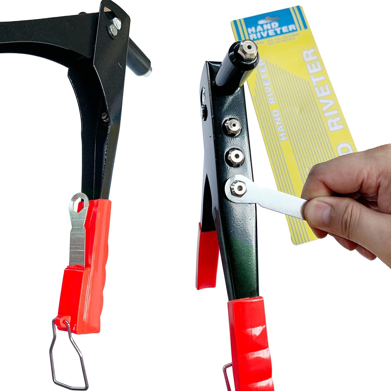 Kit de Remachadora Manual NVAAV con 18 Remaches Impermeables