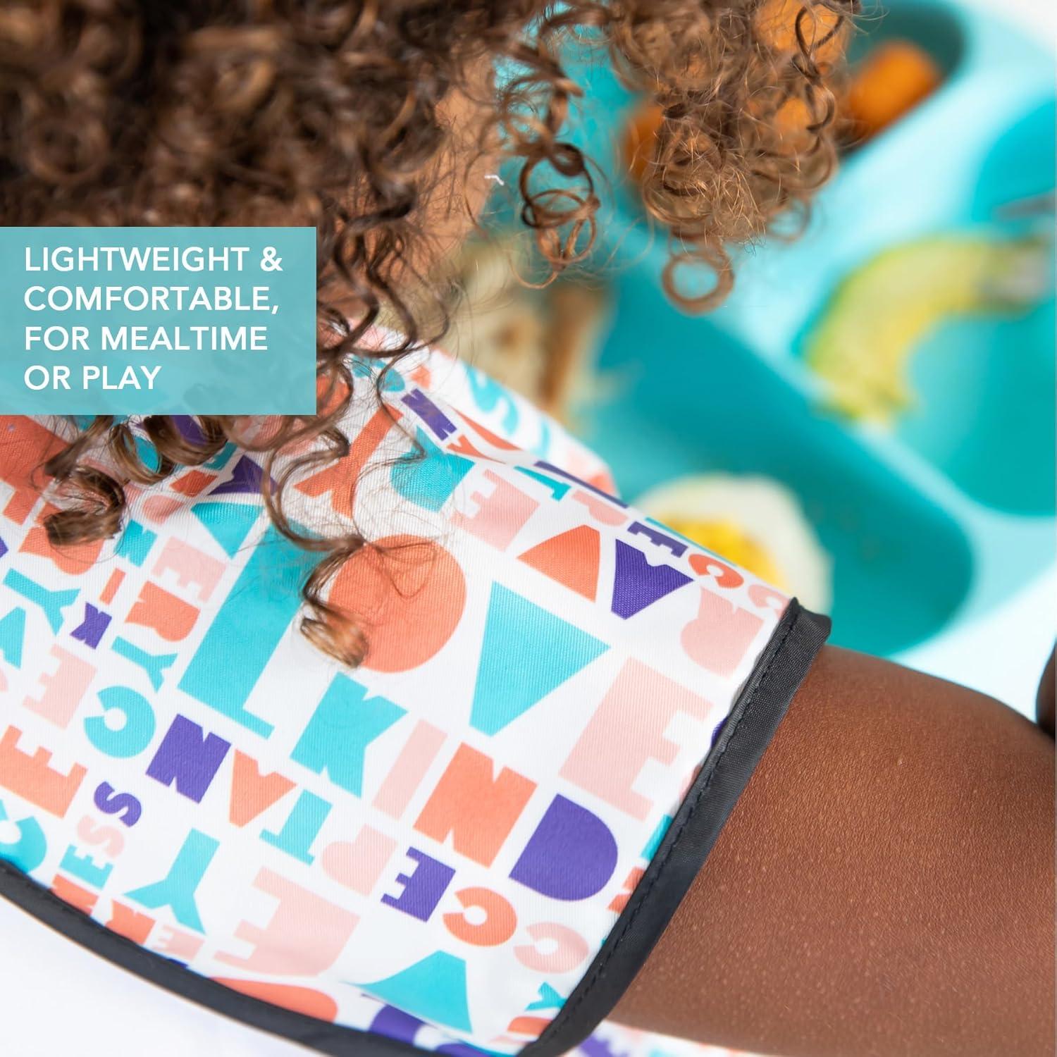 Babero Impermeable Bumkins Manga Corta 1-3 Años 38x36cm