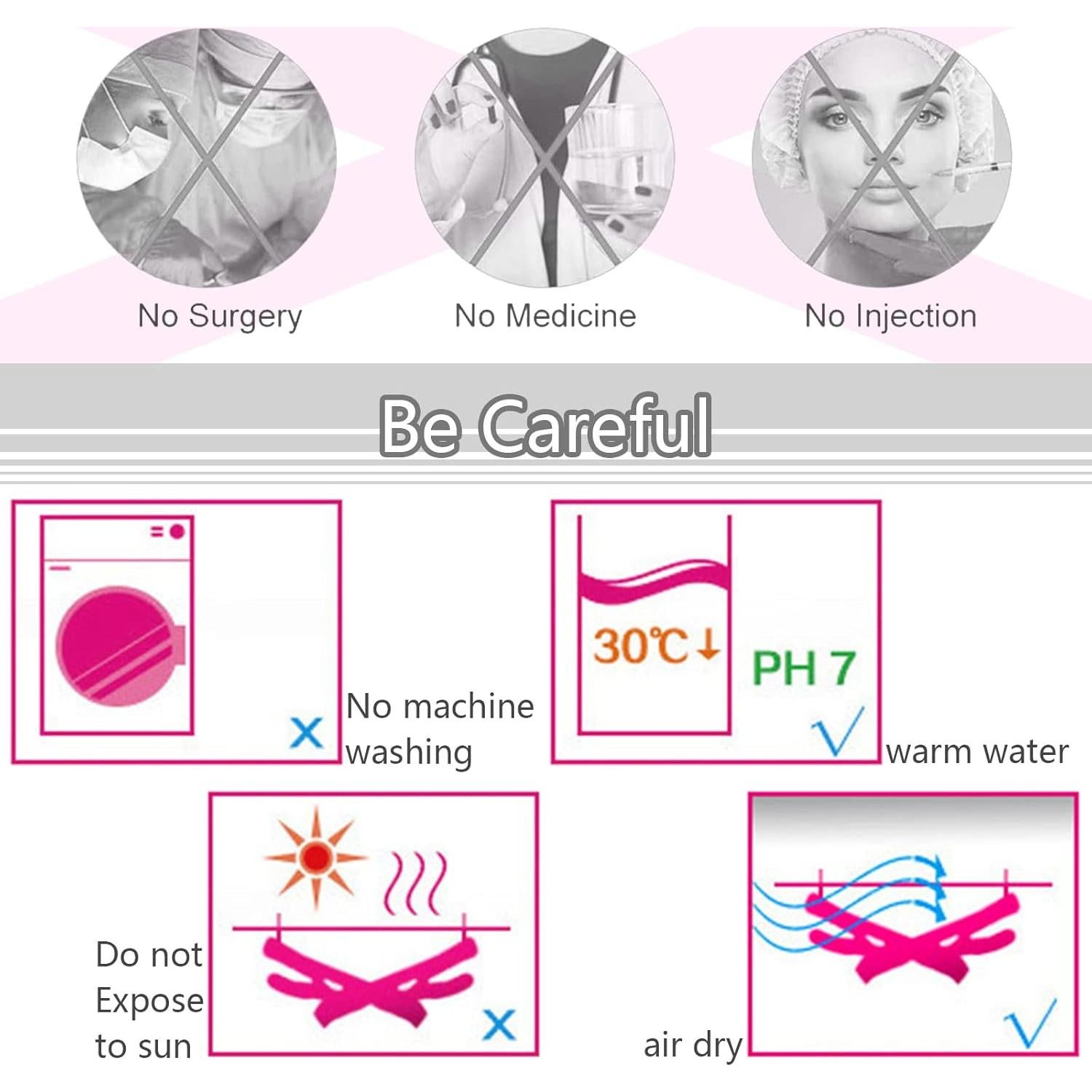 Mascarilla Reutilizable para Mentón Smato - Antiarrugas y Papada