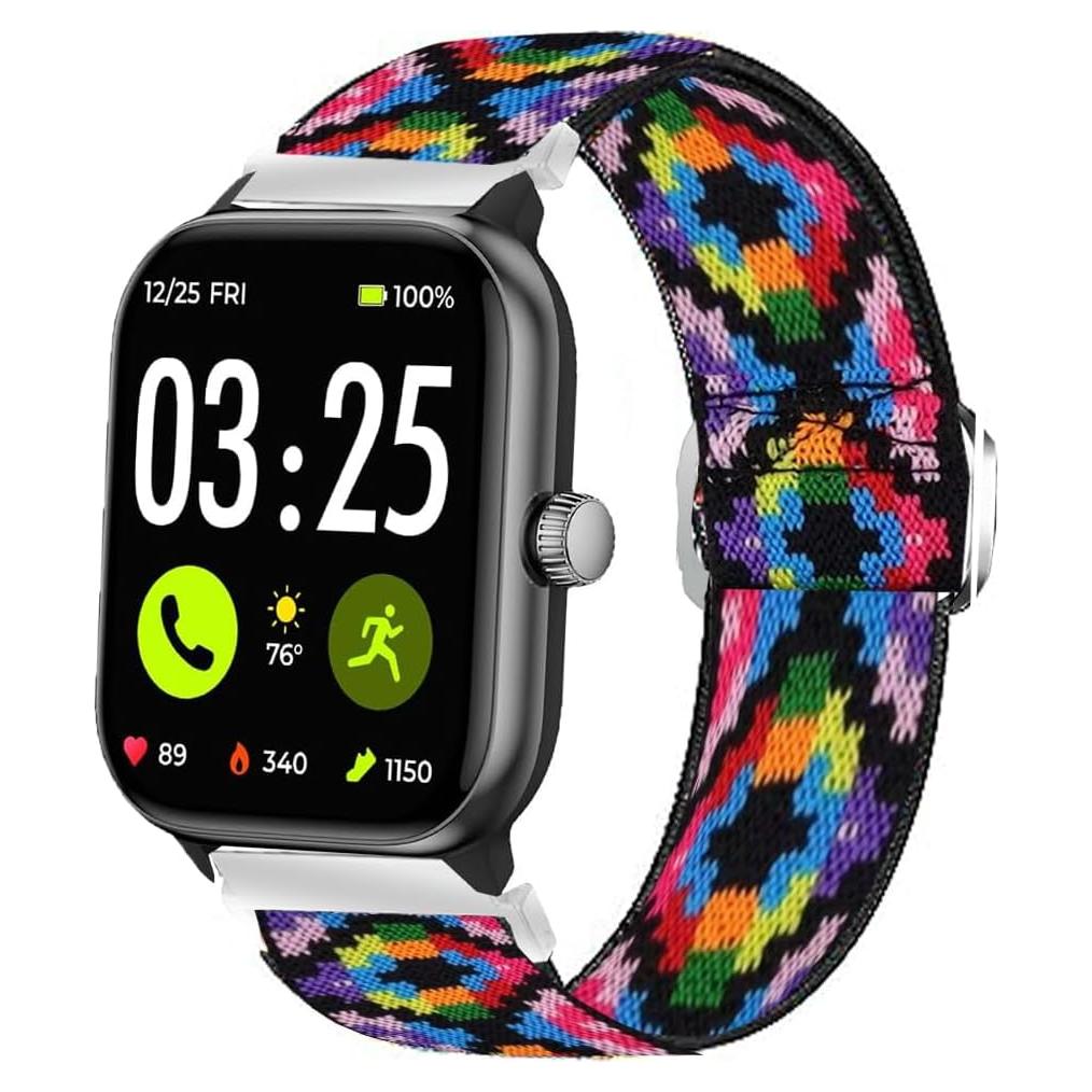 Correa de Reemplazo Nylon Estirable 22mm Spade & Co Salud 4