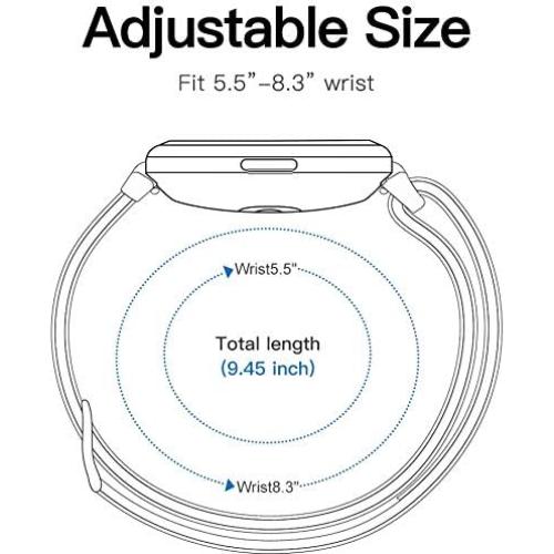 Correa de Reemplazo Nylon Estirable 22mm Spade & Co Salud 4