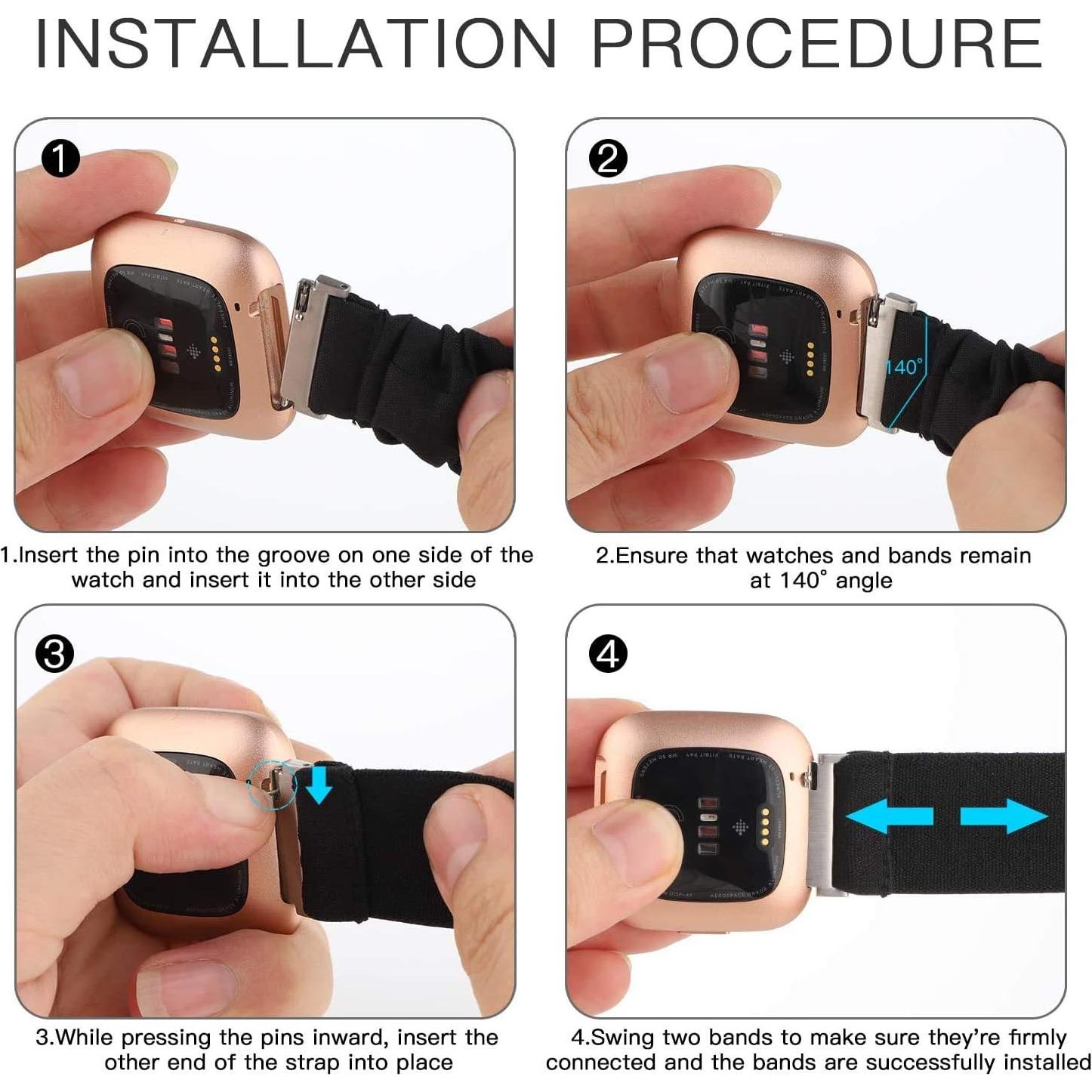 Correa de Reemplazo Nylon Estirable 22mm Spade & Co Salud 4
