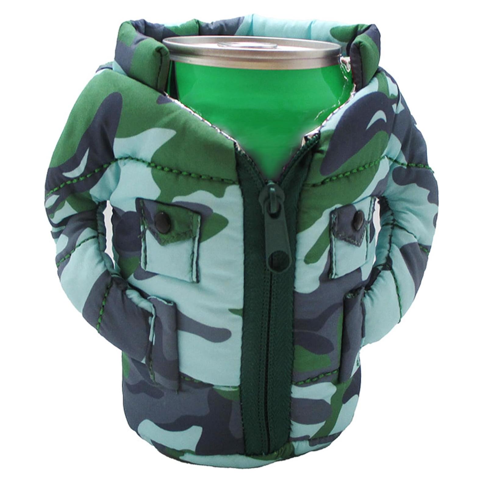 Chaleco Enfriador de Latas Gadgetime USA - Color Ejército