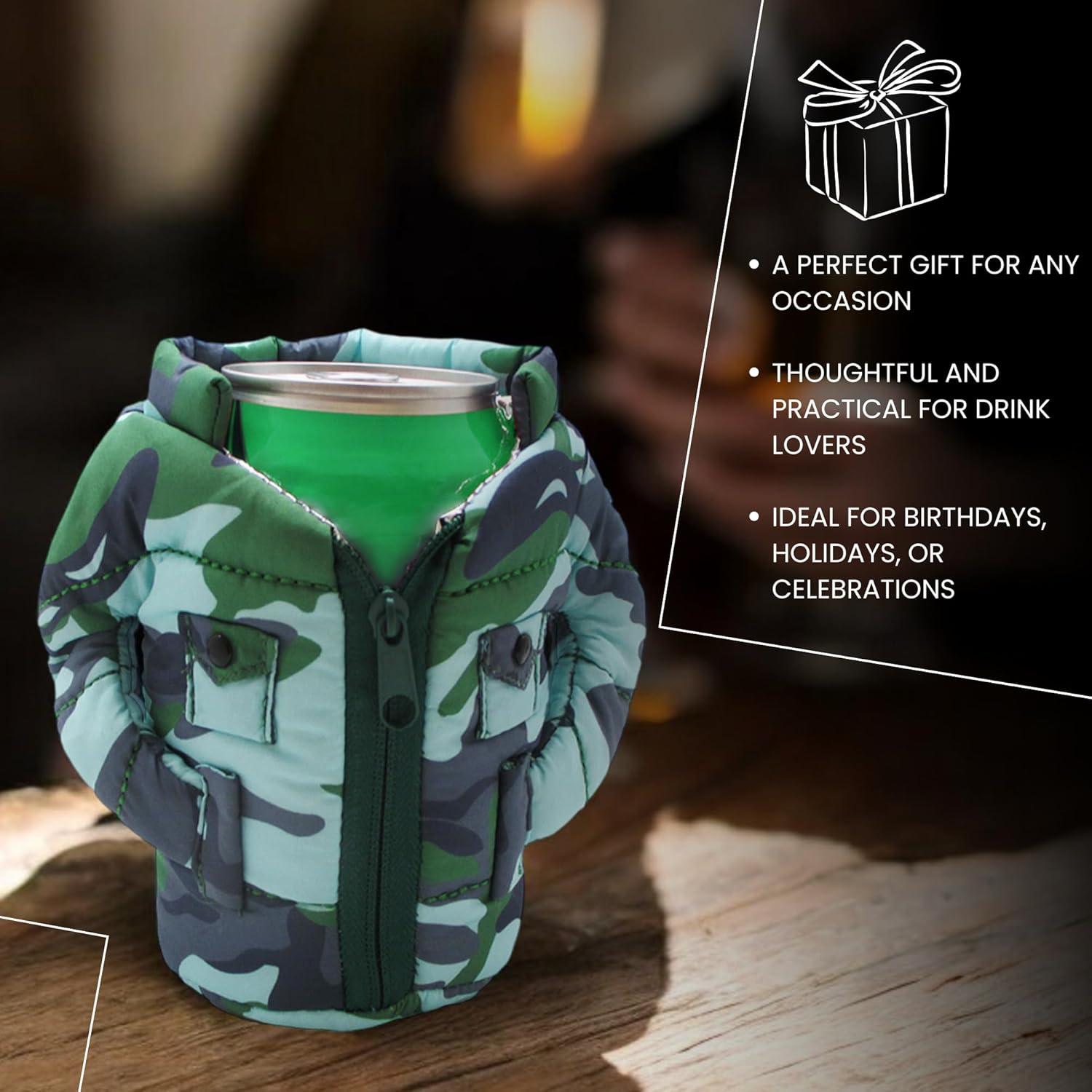 Chaleco Enfriador de Latas Gadgetime USA - Color Ejército