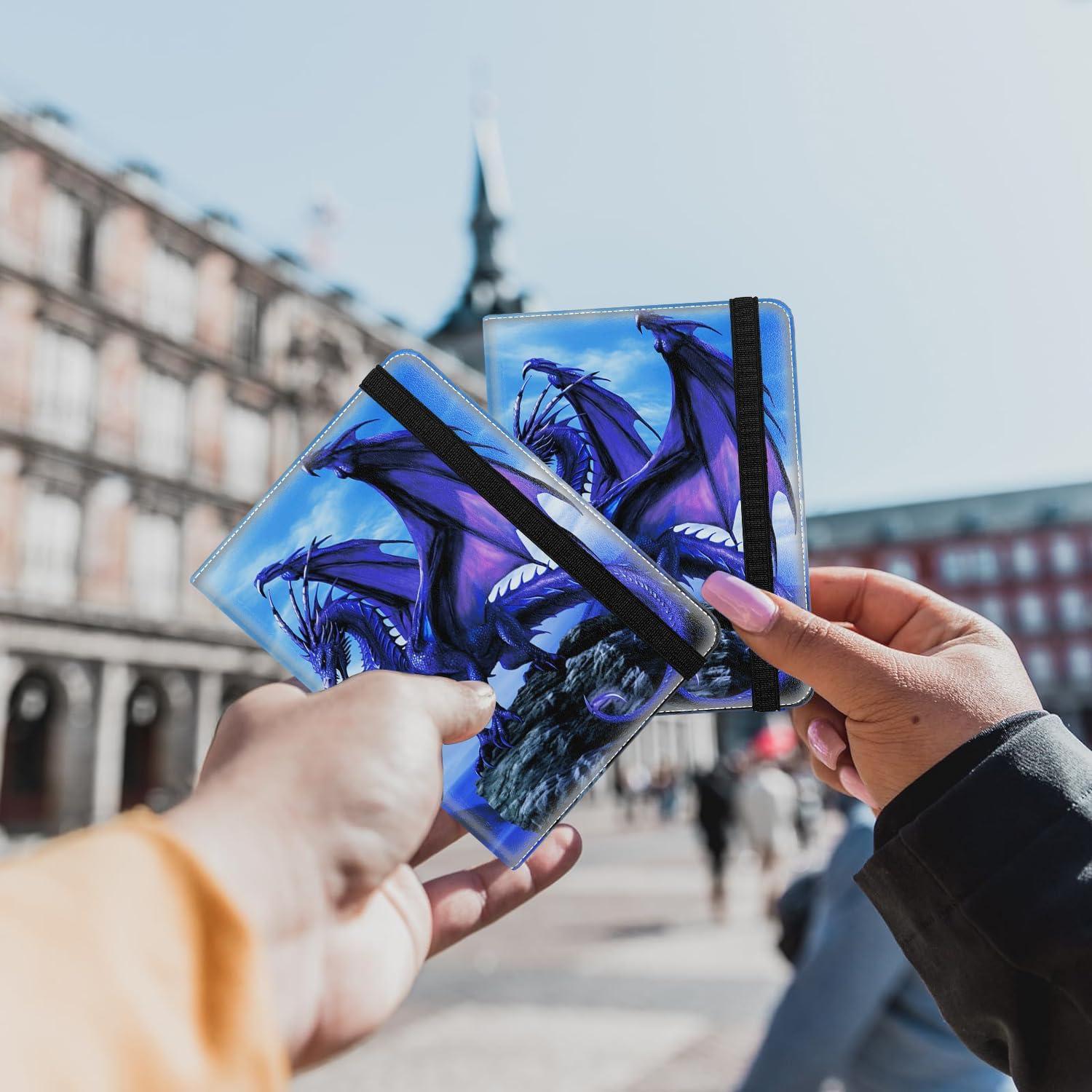 Funda de Pasaporte SOTWONSO con Bloqueo RFID y Ranuras