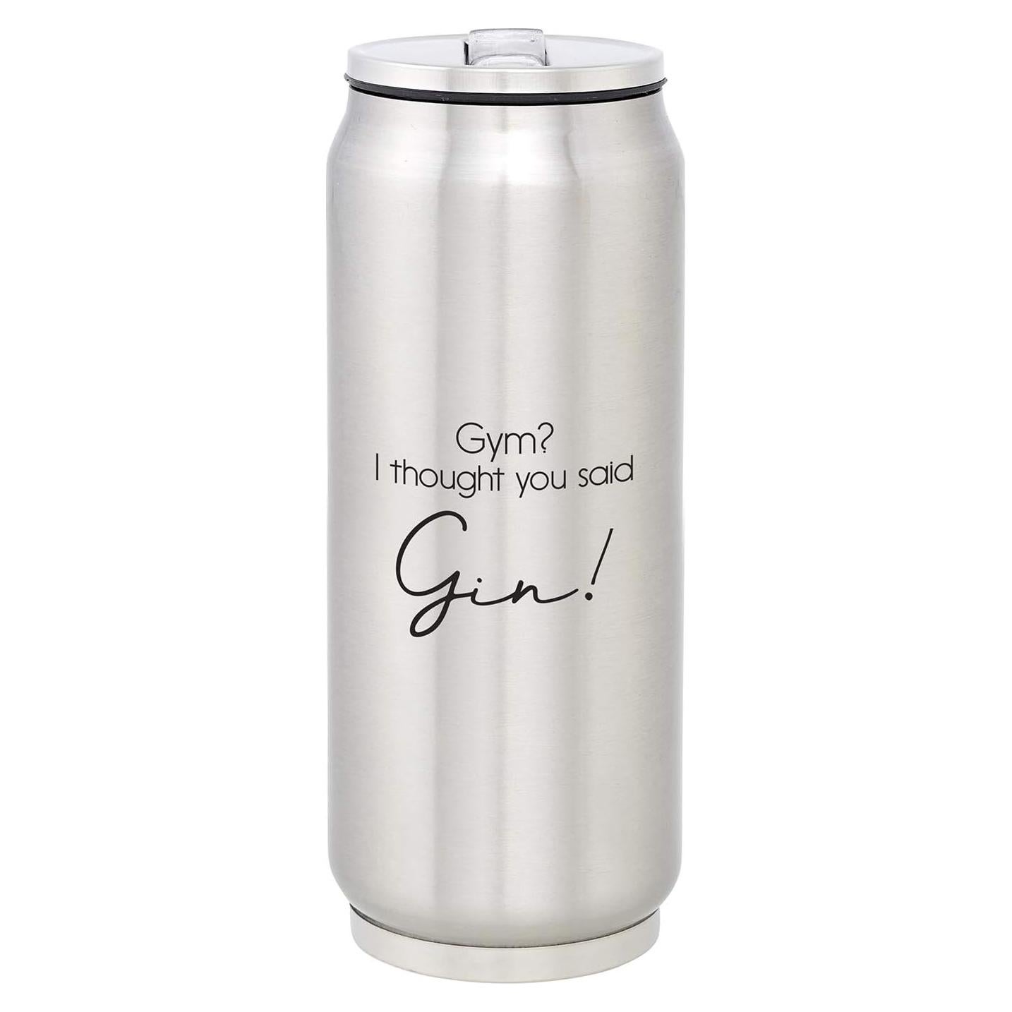 Taza Aislada de Acero Inoxidable SIPS 355ml con Popote Plegable