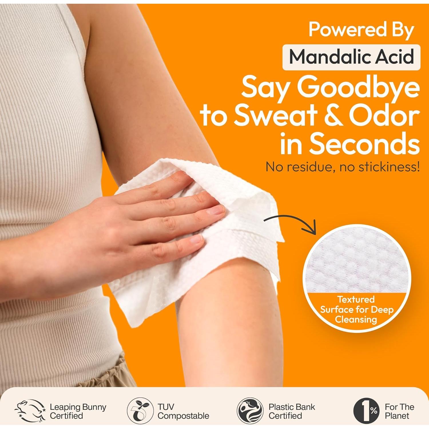 Toallitas Desodorantes FOMIN Armonía Cítrica 30 Unidades