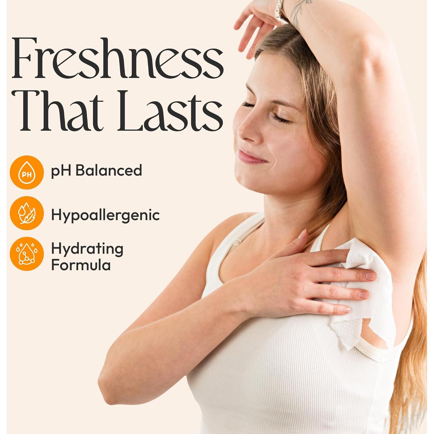 Toallitas Desodorantes FOMIN Armonía Cítrica 30 Unidades