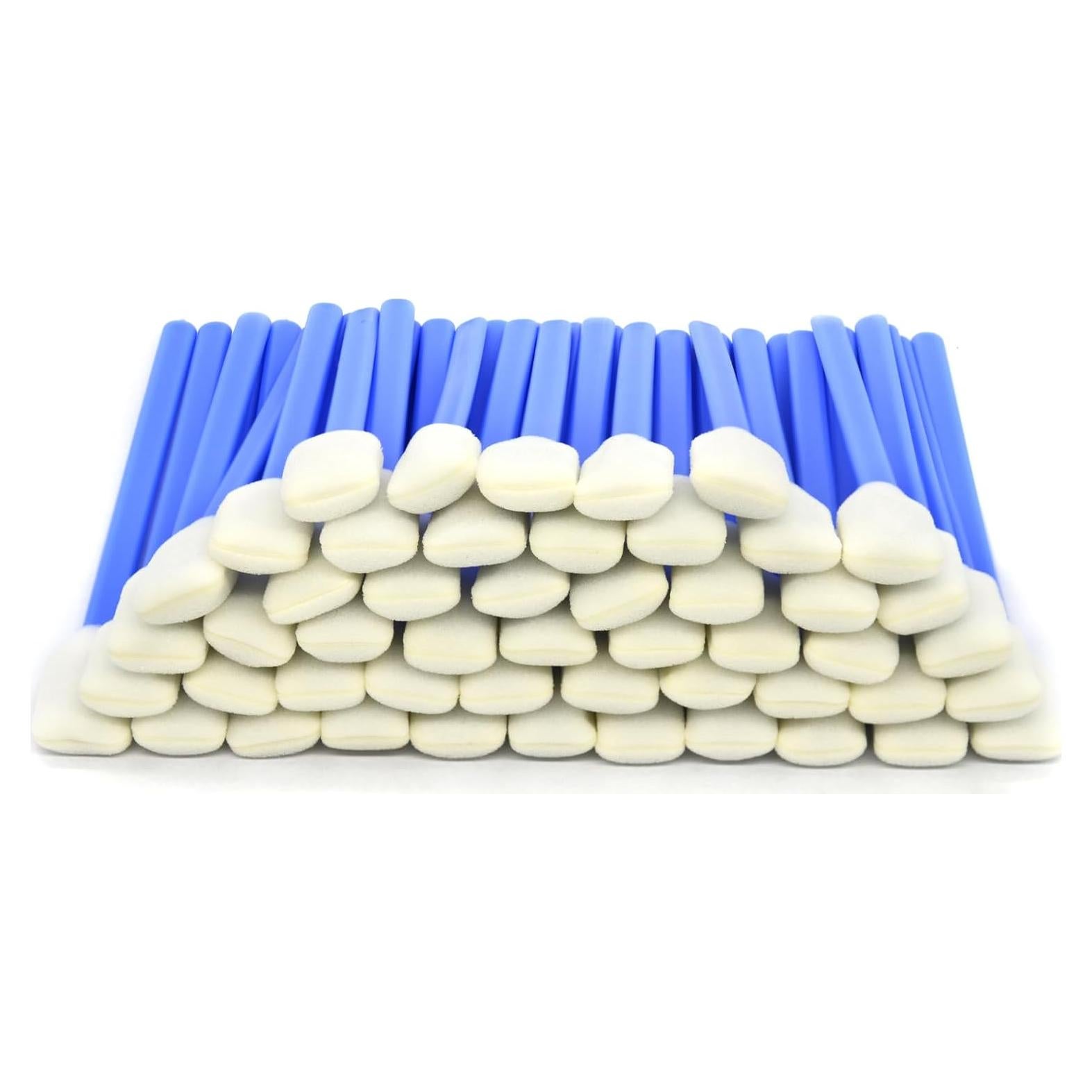 100 Palitos de Limpieza de Espuma Rectangulares Ziznba 128mm