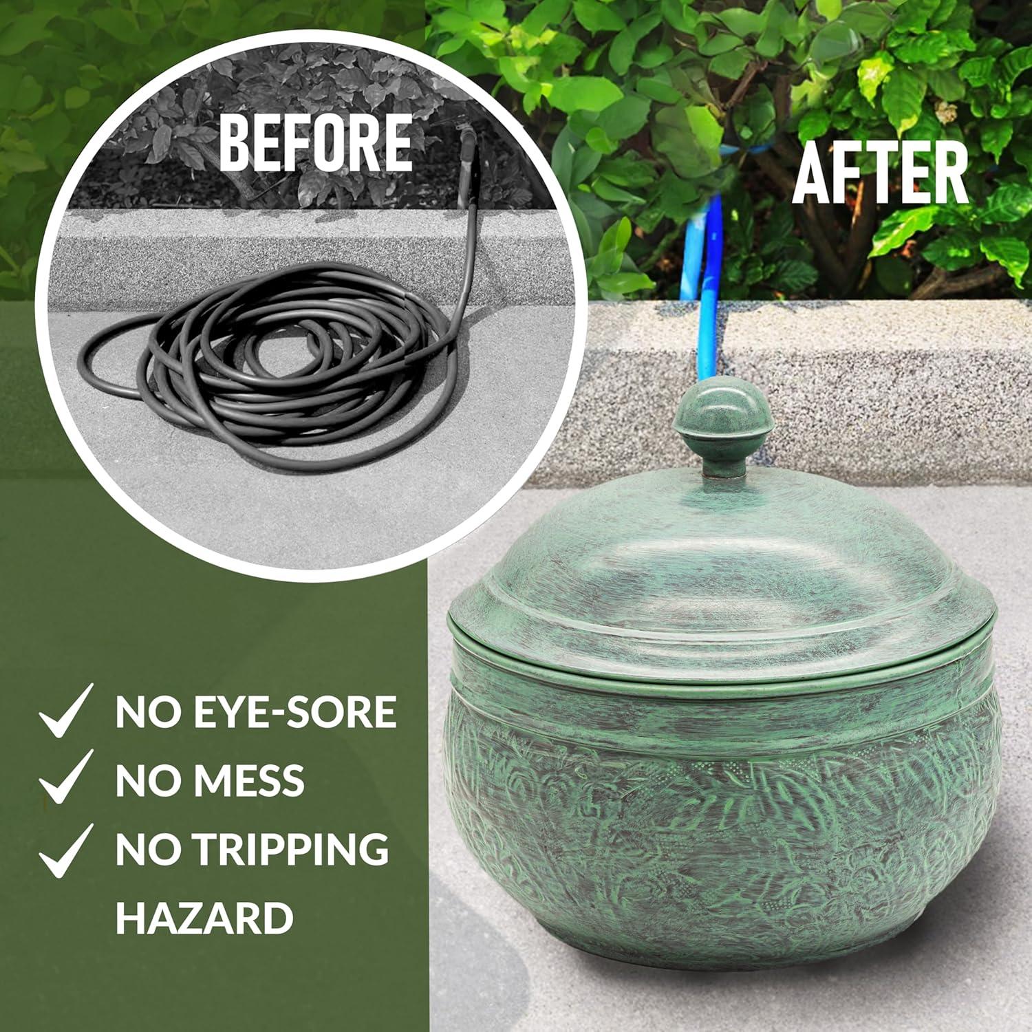 Soporte para Manguera de Jardín Good Directions 457-458 Azul Verde