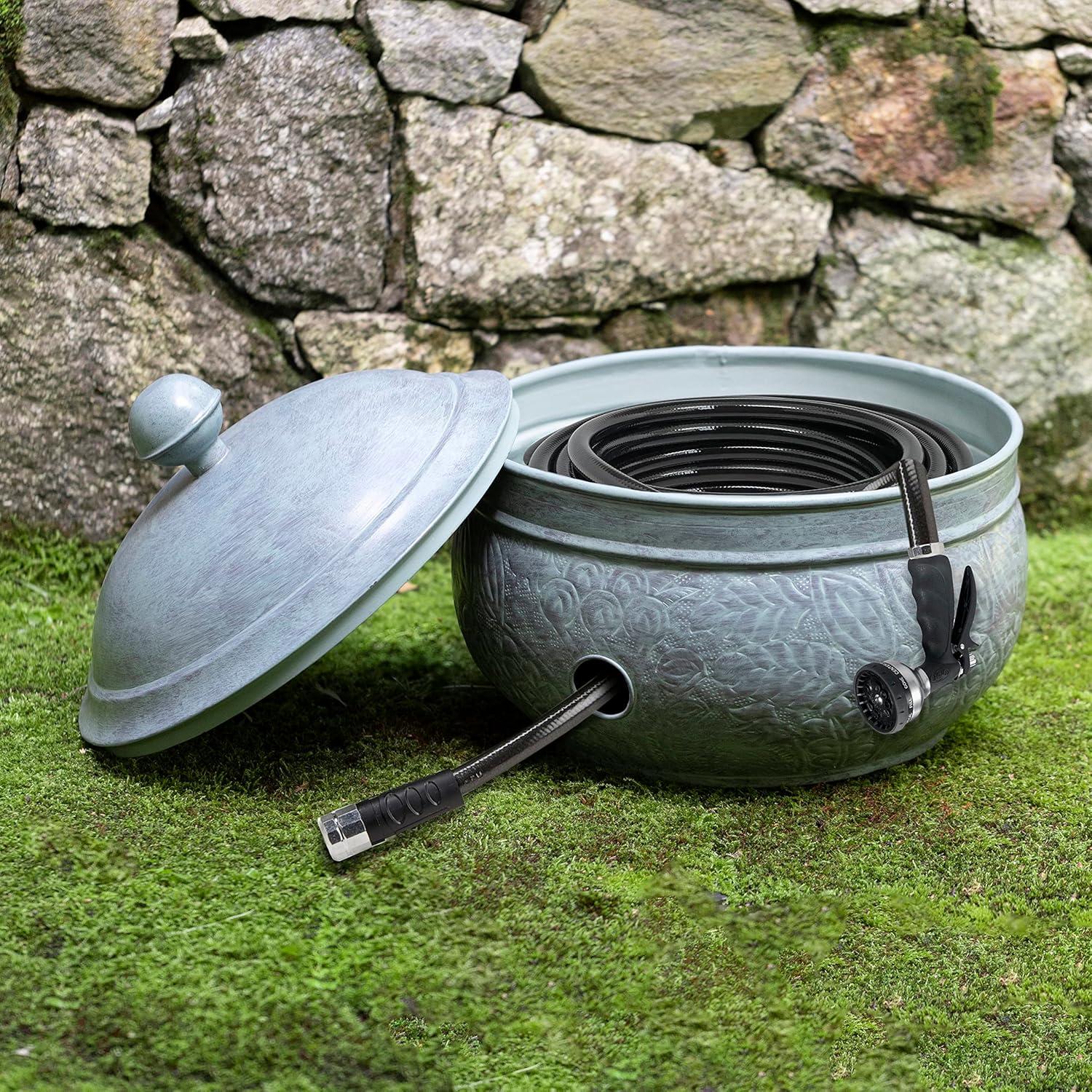 Soporte para Manguera de Jardín Good Directions 457-458 Azul Verde