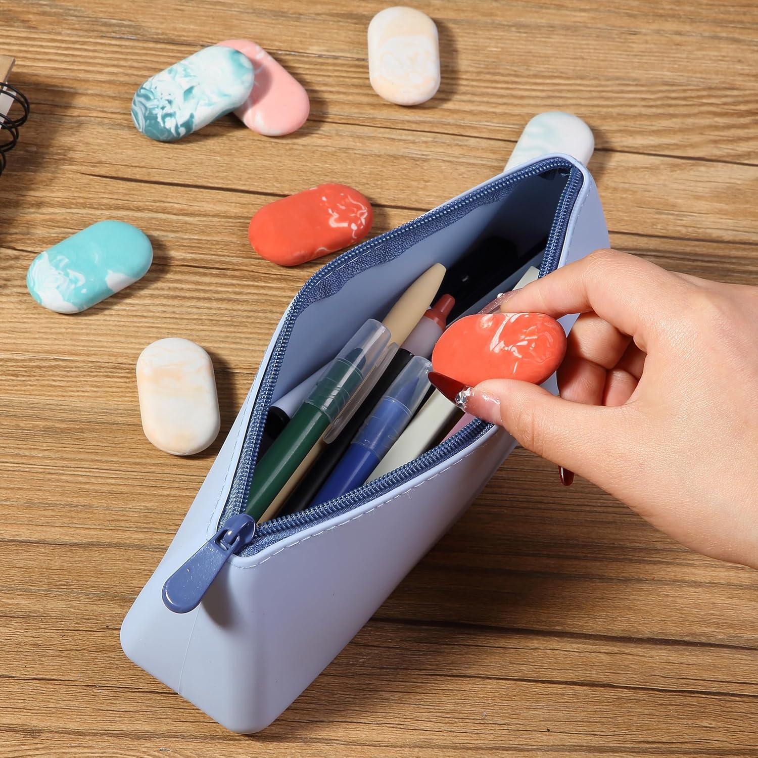 Borradores Mr. Pen 12 pcs Coral Océano Goma Sin Látex