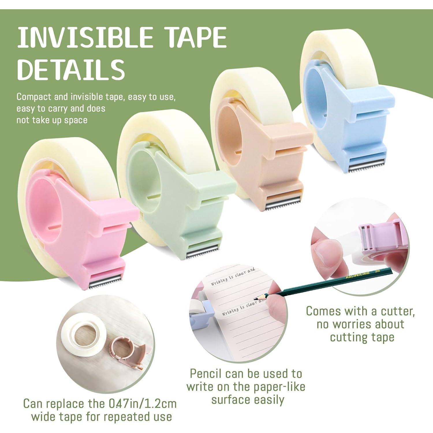 Paquete de 4 Cintas Invisibles BangBoom con Dispensador Mini