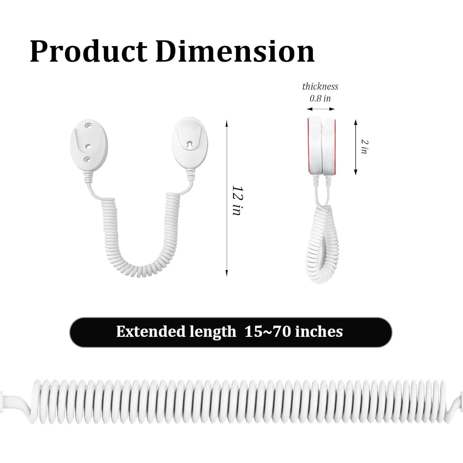 Soporte de Control Remoto Antipérdida Gormenland Negro 3 pcs