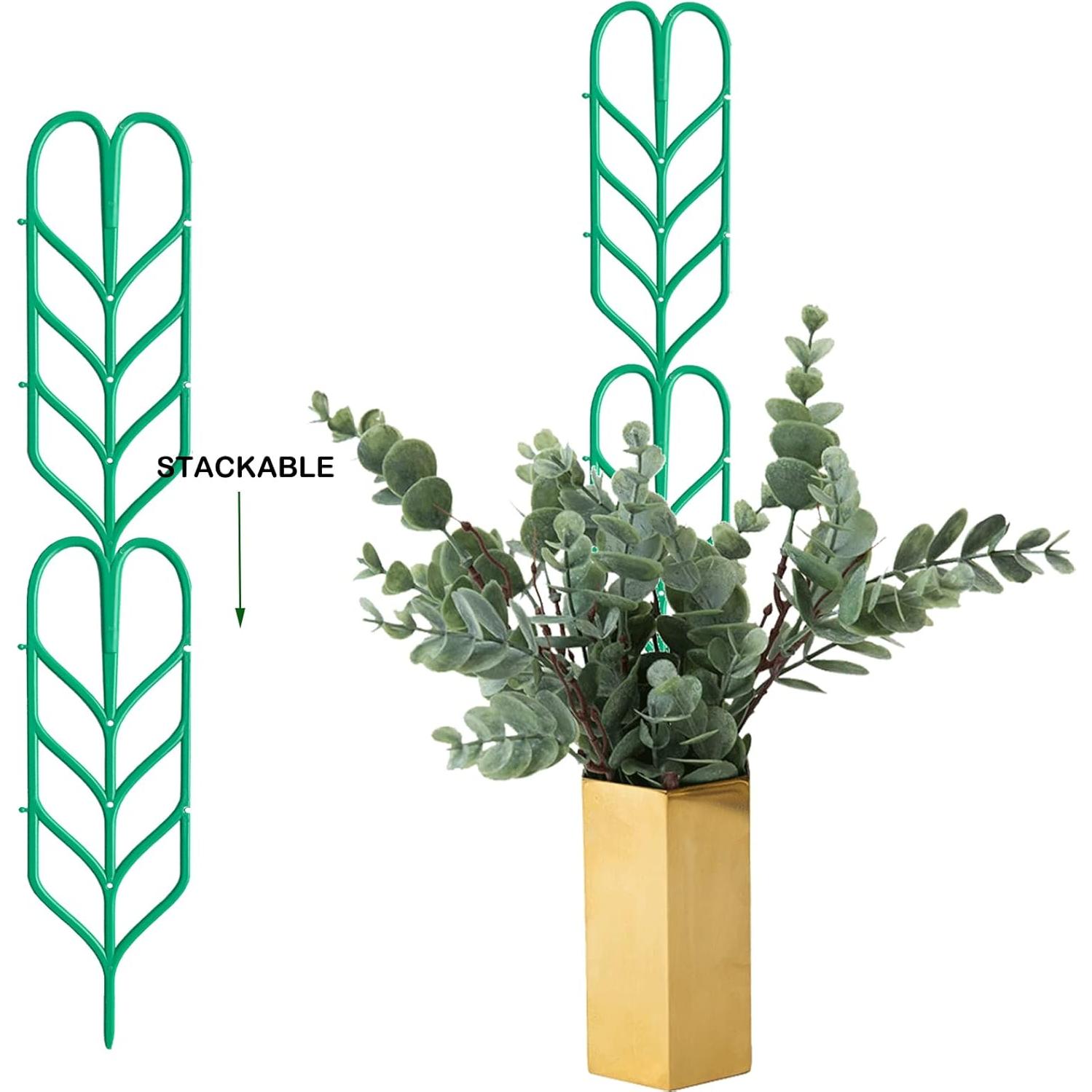 Trellis de Jardín Jashem 6 PCS Soporte para Plantas Trepadoras