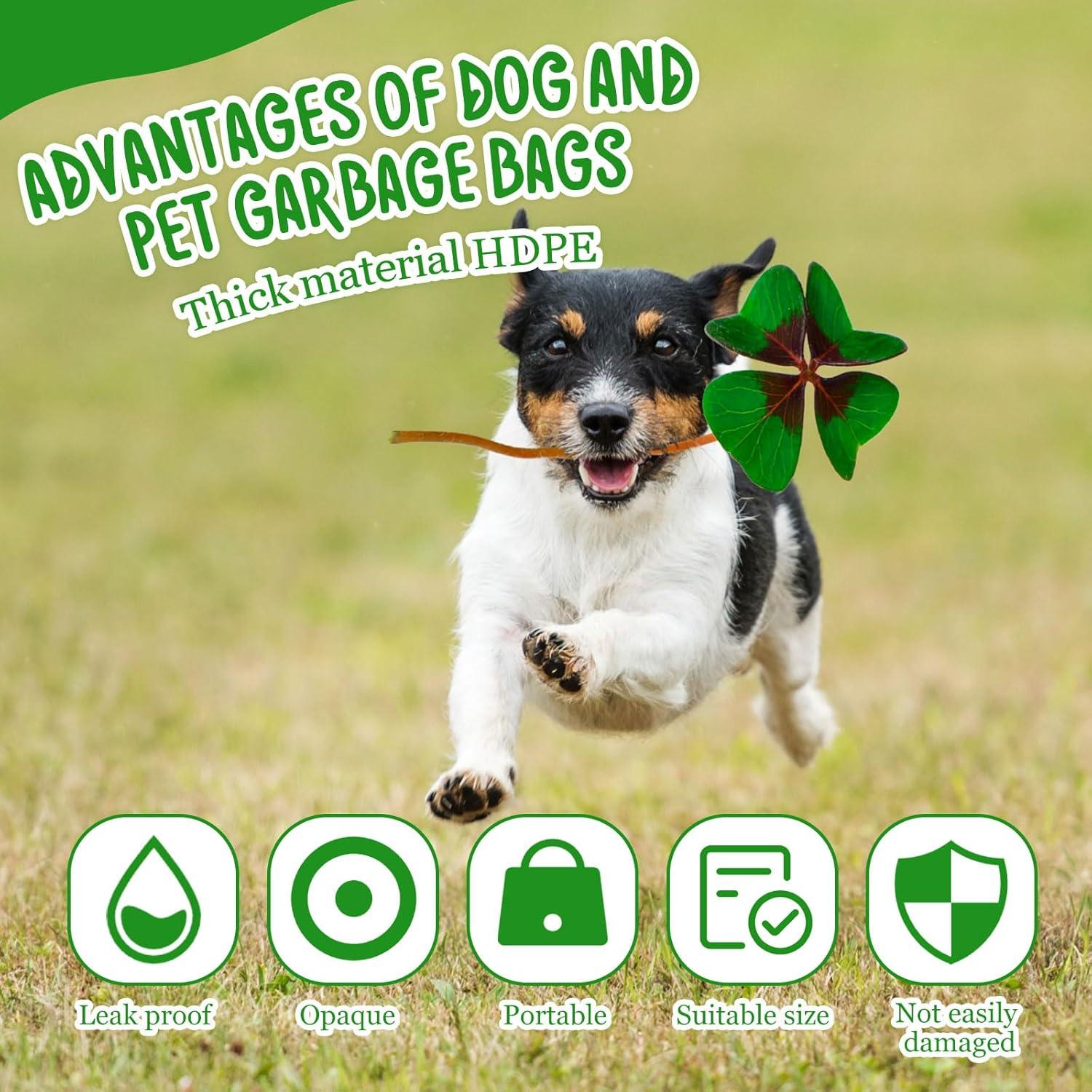 Bolsas de Desechos para Mascotas Ireer 2000 Piezas HDPE