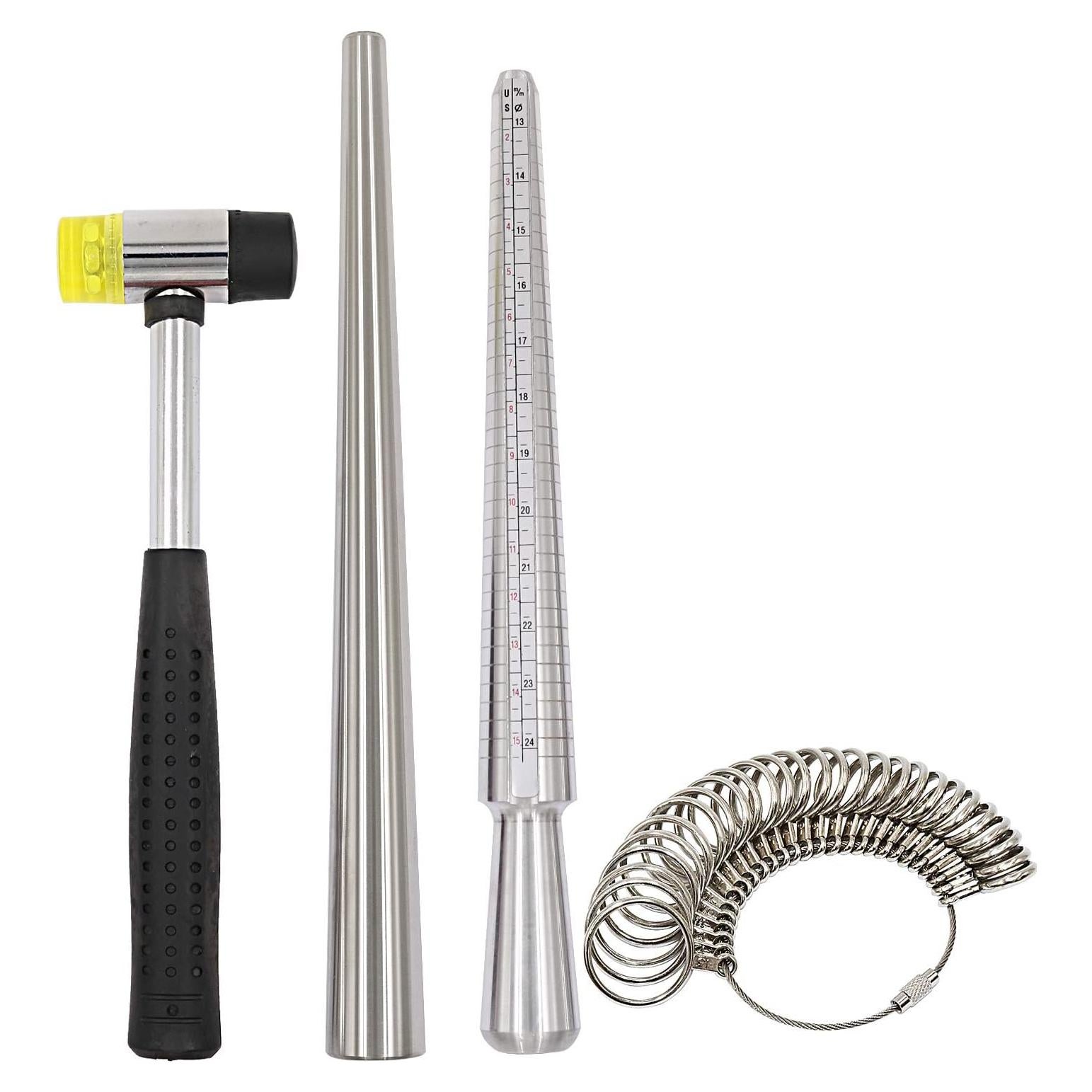 Herramienta de Talla de Joyería Yasumai con Mandril y Martillo