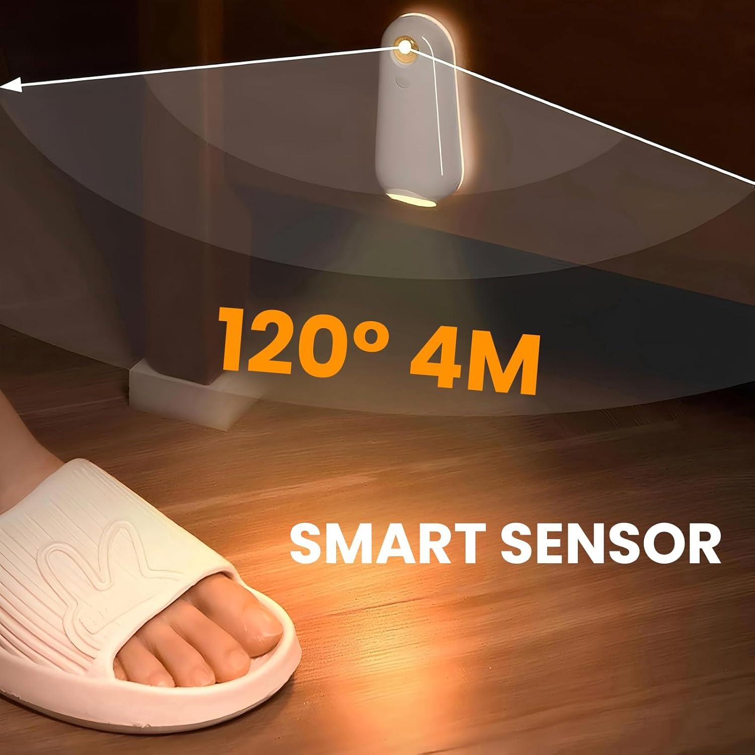 Luz Nocturna LED para Inodoro SENCU con Sensor de Movimiento