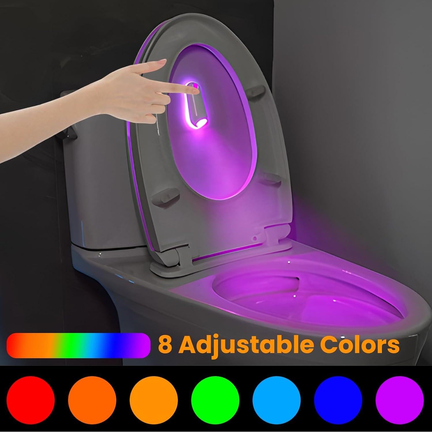 Luz Nocturna LED para Inodoro SENCU con Sensor de Movimiento