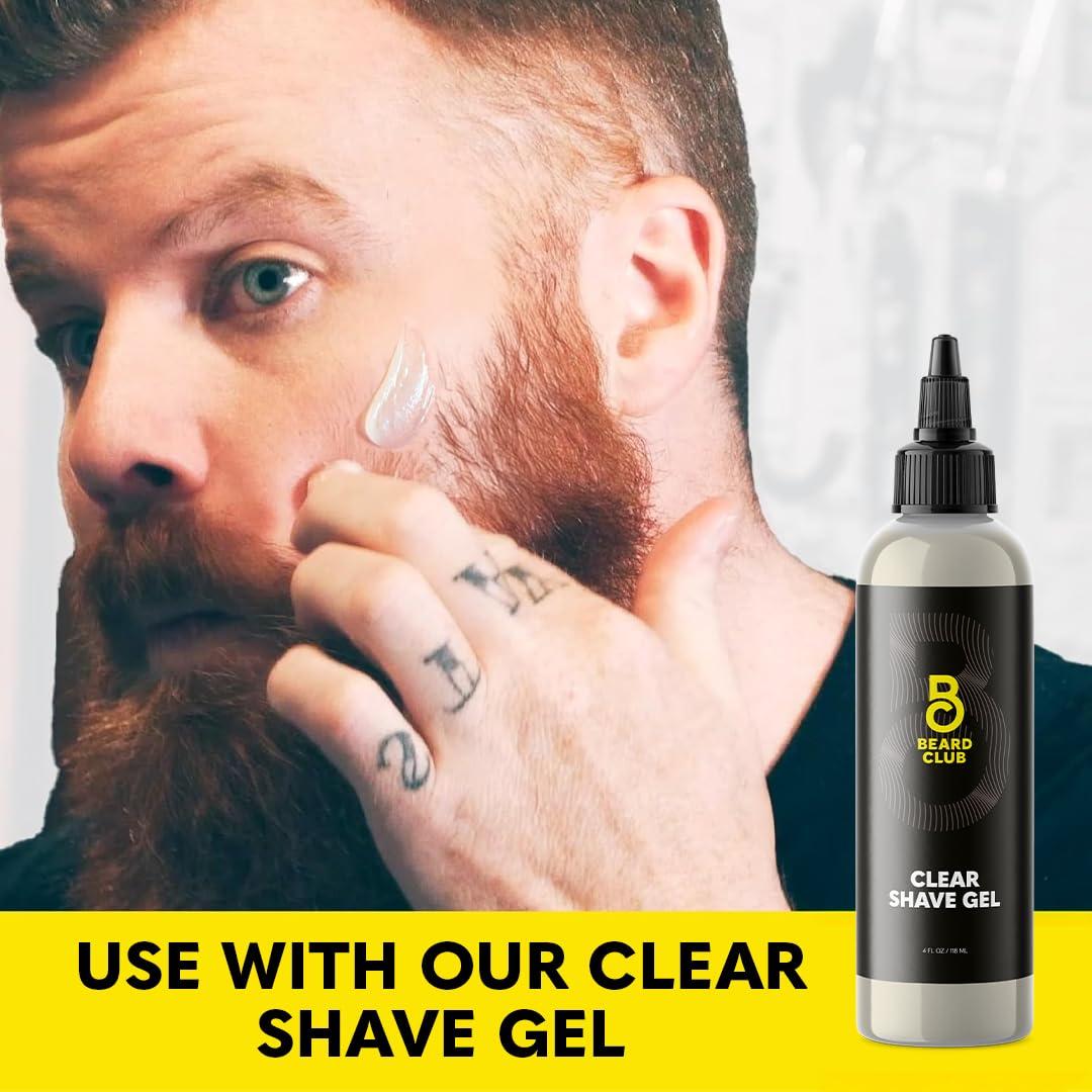 Navaja Recta The Beard Club con 10 Cuchillas de Acero Inoxidable