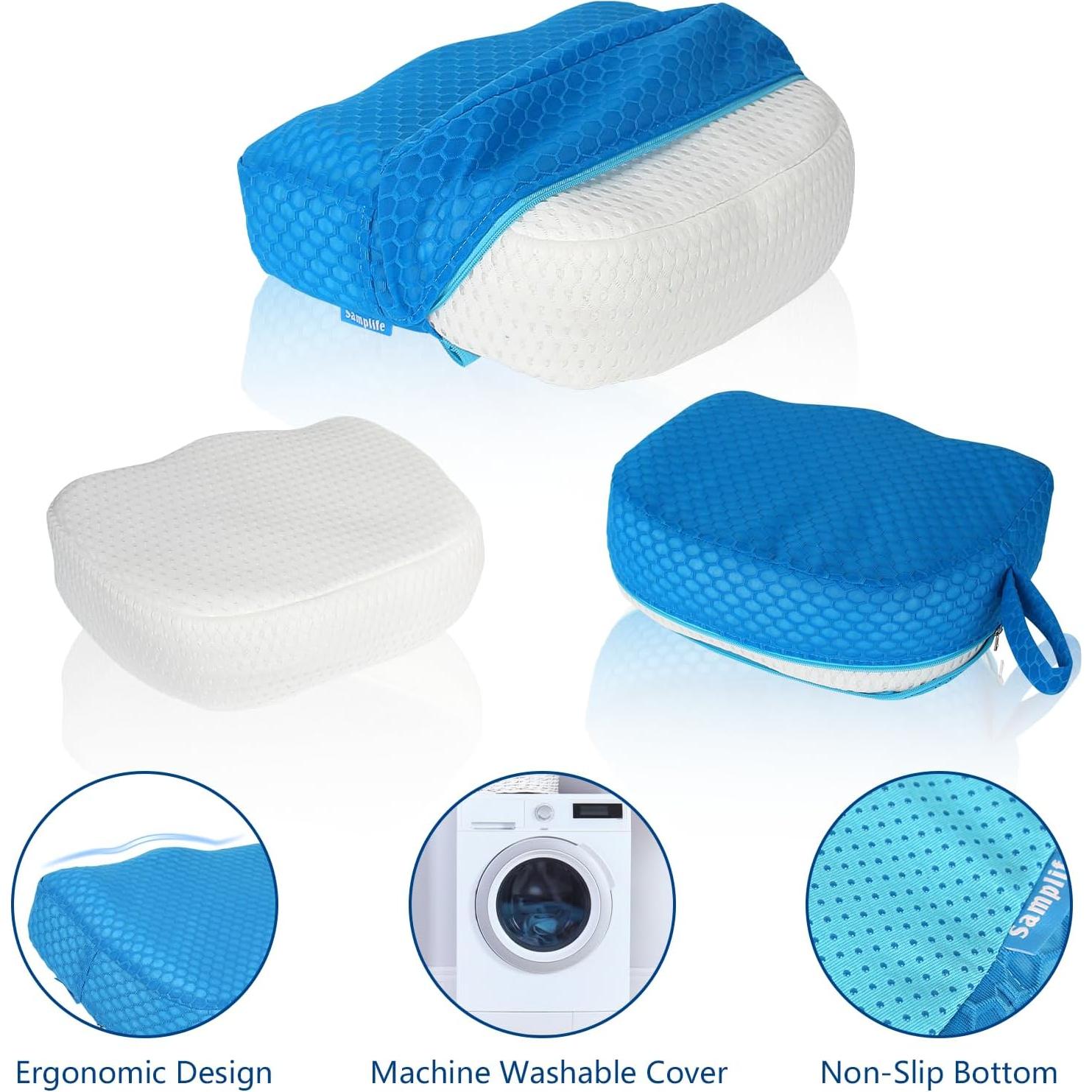 Asiento Aumentador para Jacuzzi Samplife - 12.7 cm Altura, Azul