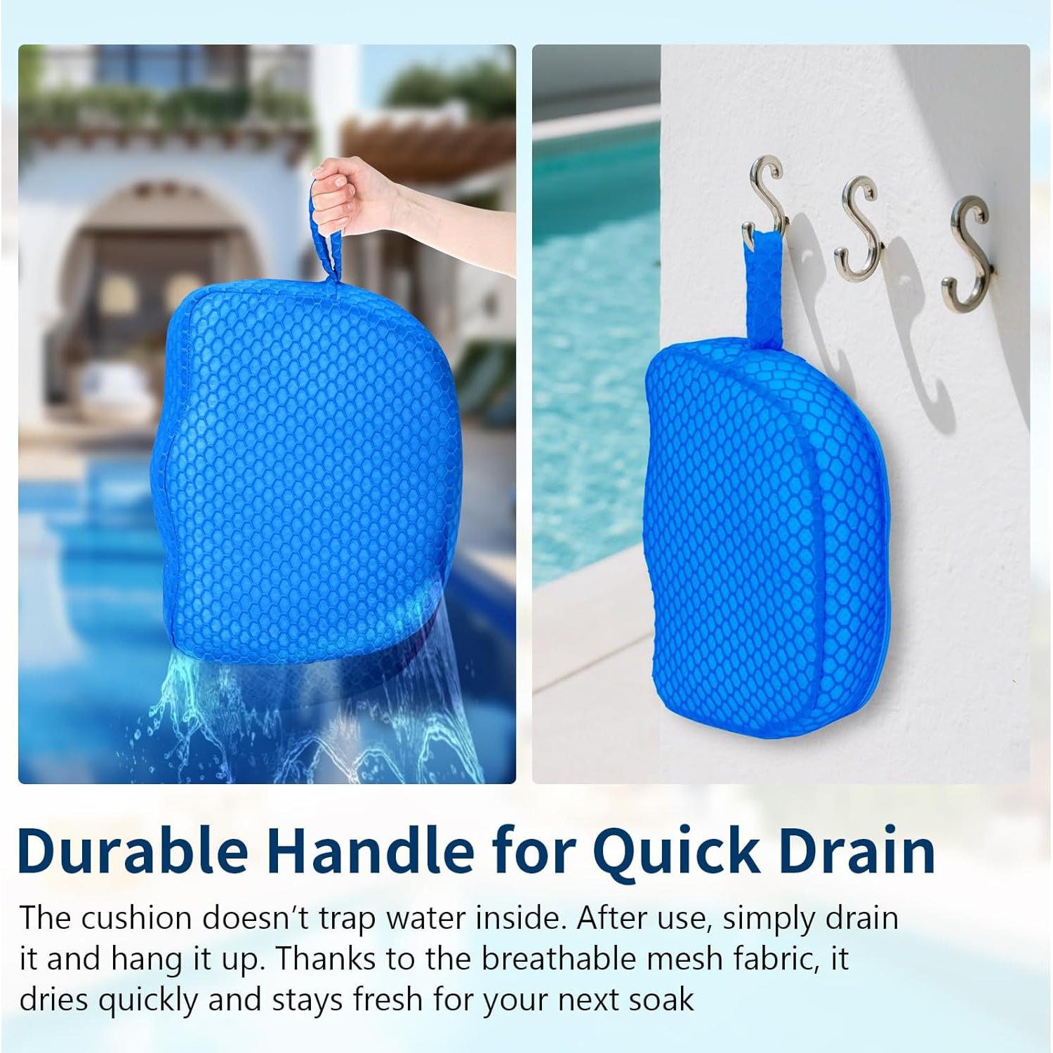 Asiento Aumentador para Jacuzzi Samplife - 12.7 cm Altura, Azul