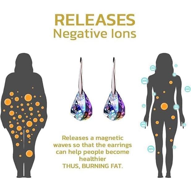 Pendientes Linfáticos de Germanio Lymphvity 2 Pcs para Mujeres