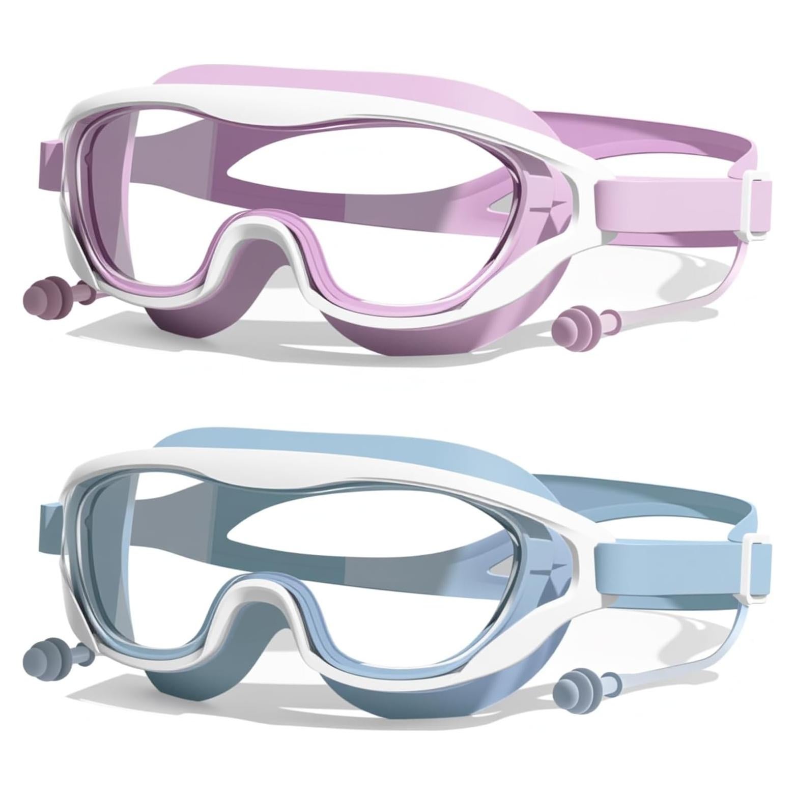 Gafas de natación para niños 10-15 años, anti-vaho y UV