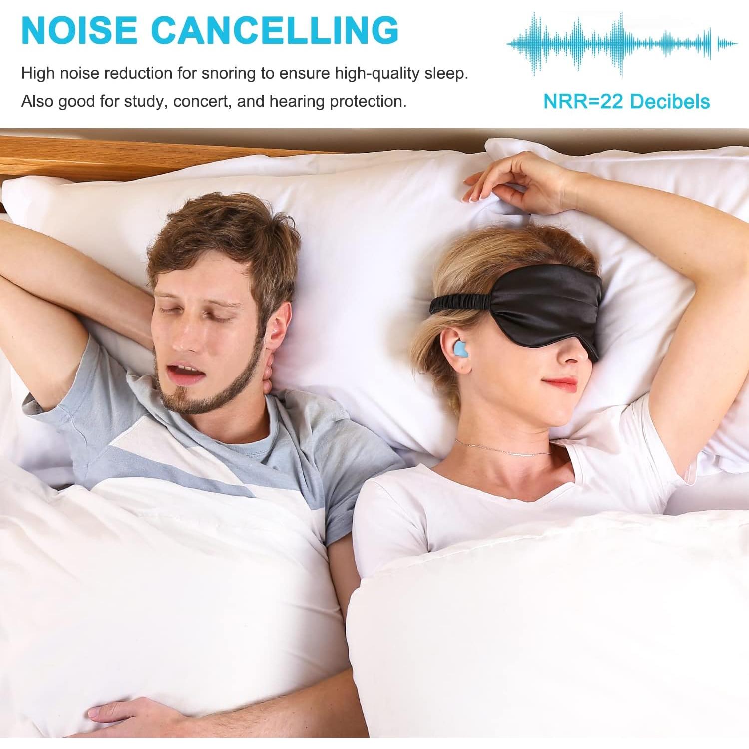 Tapones de Silicona Becheln para Cancelar Ruido - 10 Unidades