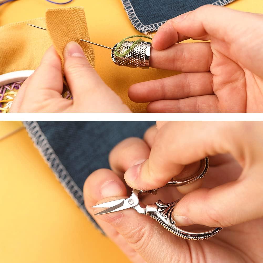 Tijeras de Bordado SHWAKK Vintage 8.89 cm Flores Plateadas