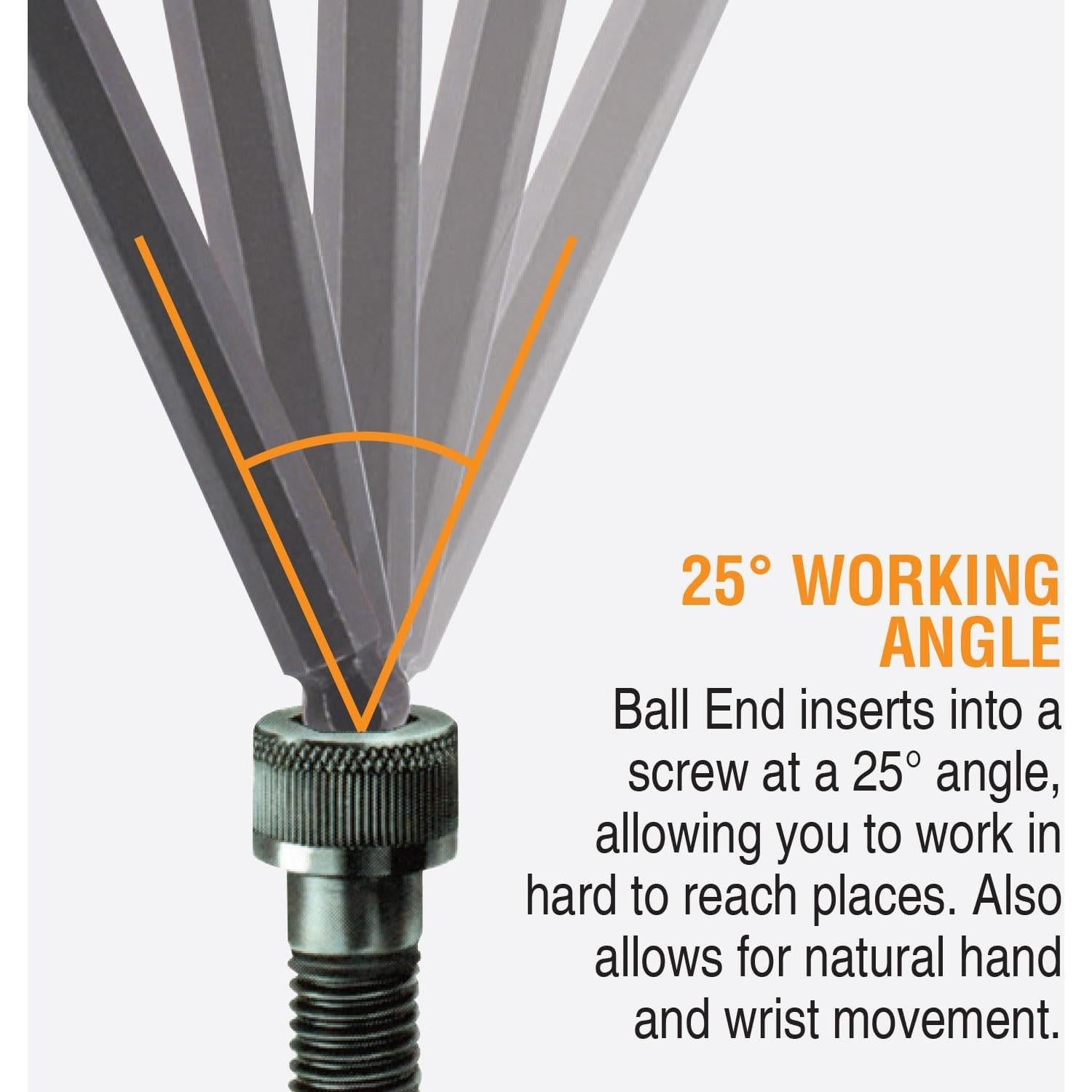 Juego de 9 Llaves L Balldriver Bondhus 1.5-10mm ProGuard