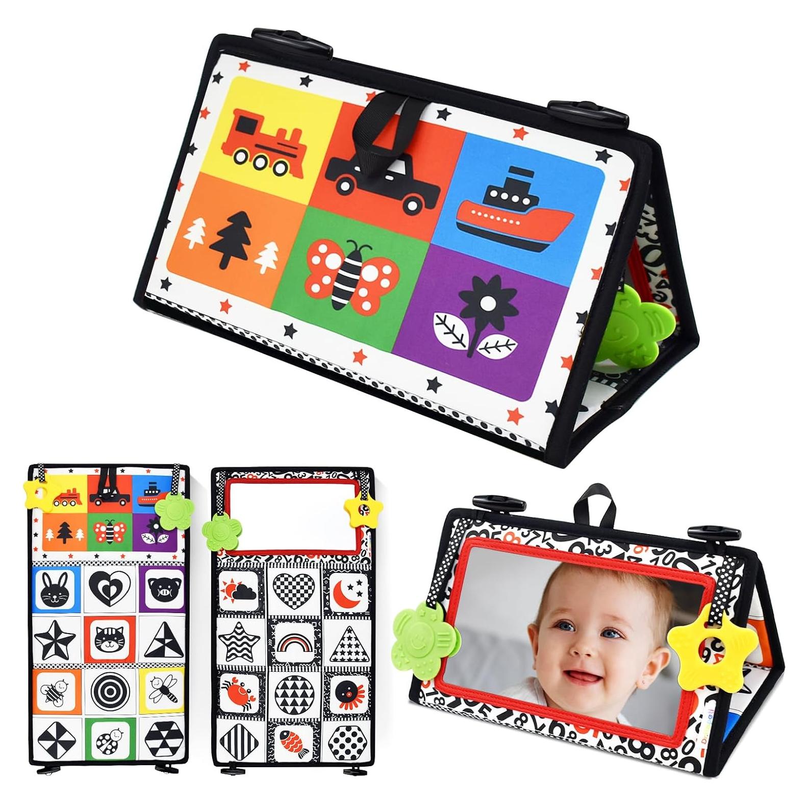 Espejo de Suelo Dr.Rapeti para Bebé - Juguete de Actividad 48.3x25.4cm