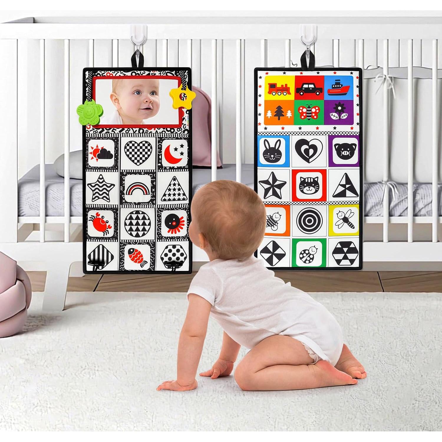 Espejo de Suelo Dr.Rapeti para Bebé - Juguete de Actividad 48.3x25.4cm