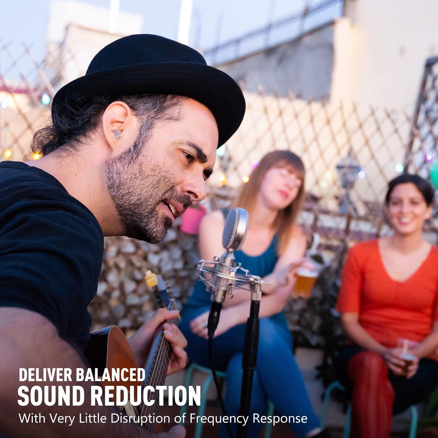 Tapones para Oídos Mumba de Alta Fidelidad para Músicos 25dB