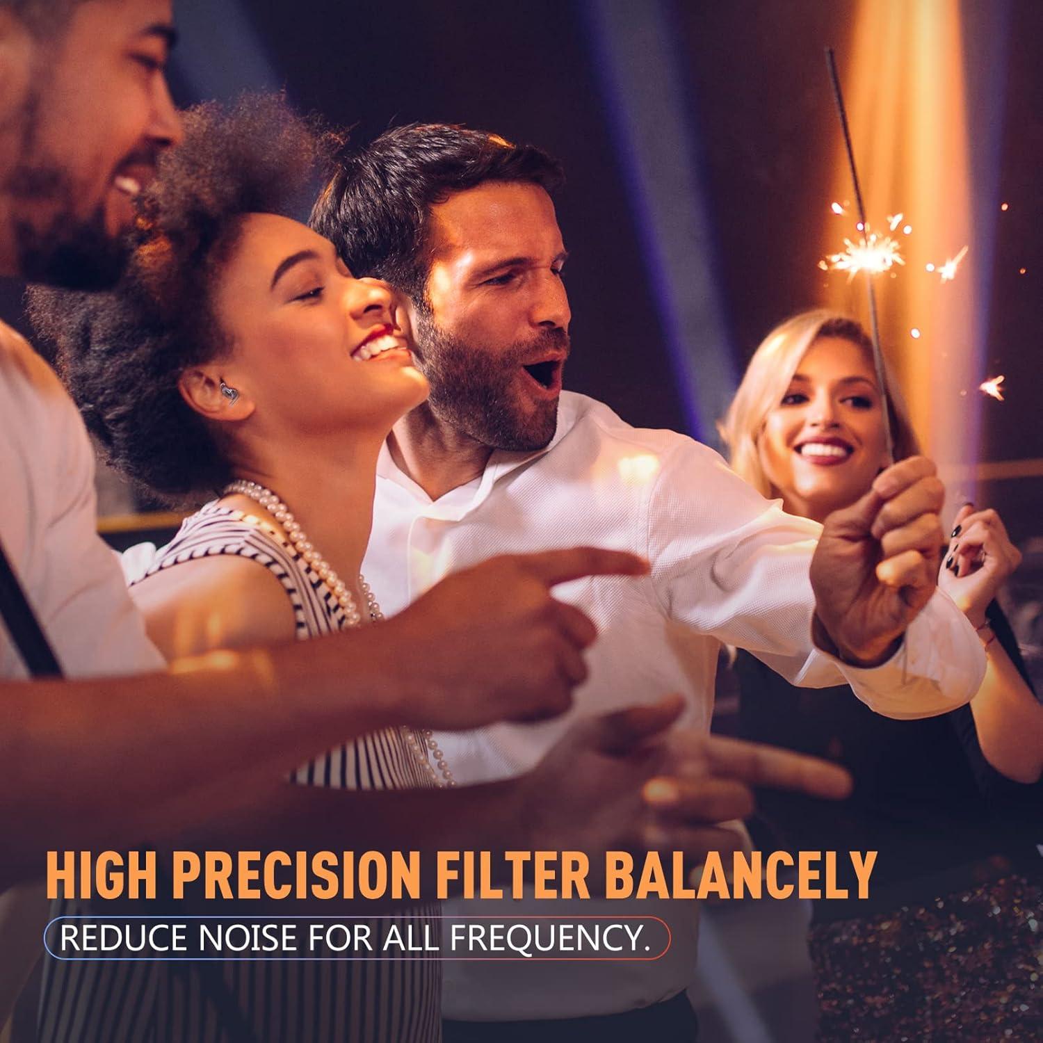 Tapones para Oídos Mumba de Alta Fidelidad para Músicos 25dB