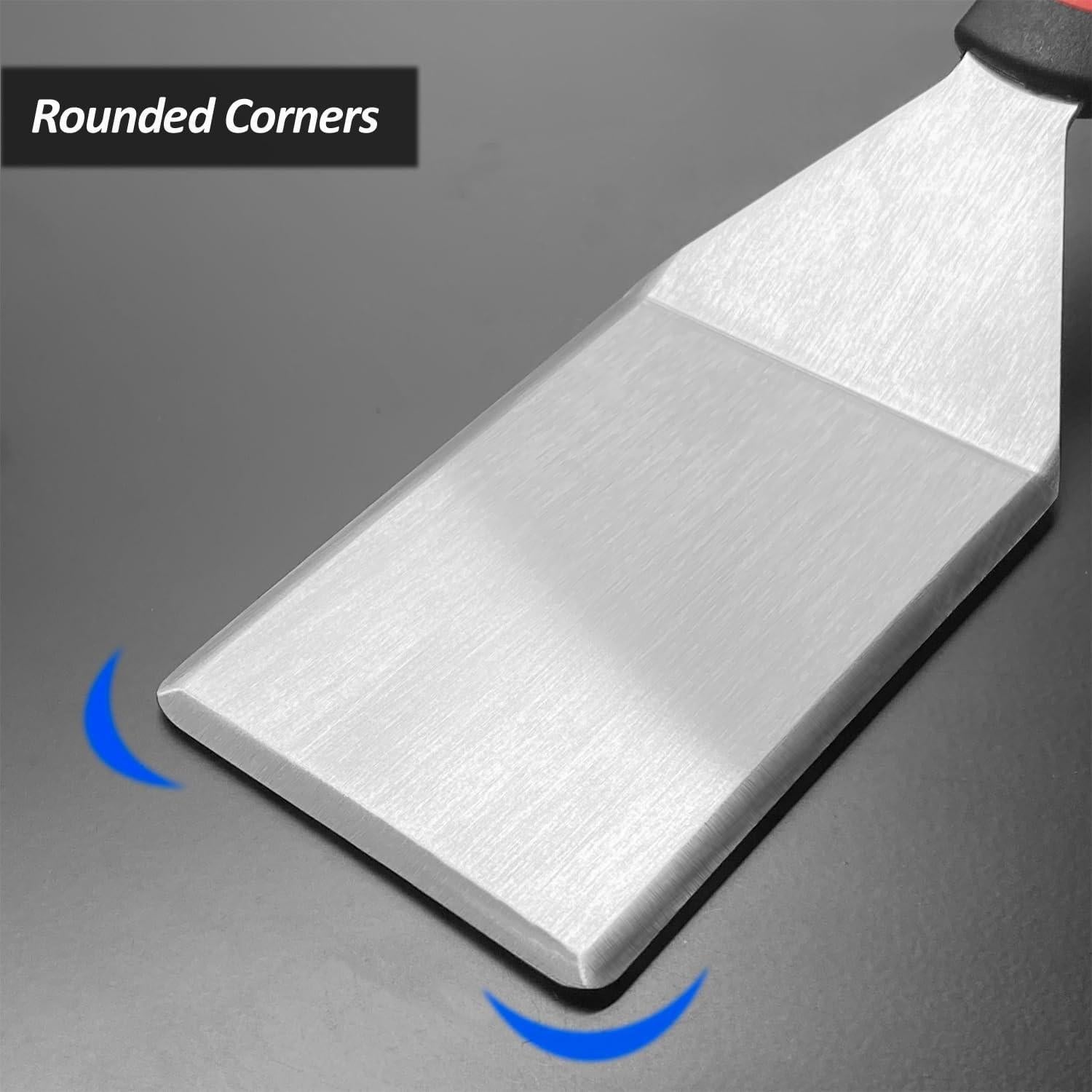 Espátula de Acero Inoxidable Vovoly 7.6x10.2 cm Resistente