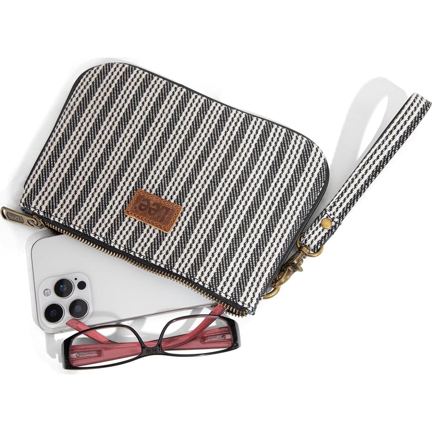 Cartera de Muñeca Grande Lee para Mujeres - Clutch Teléfono 21.1cm