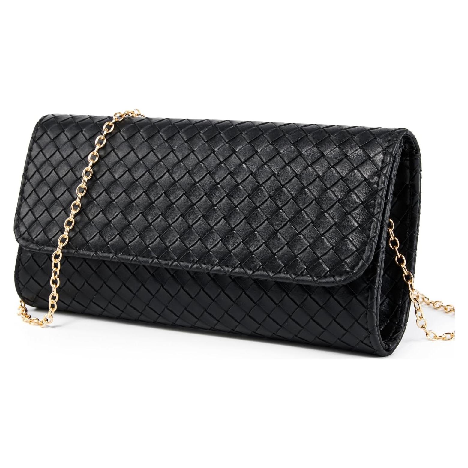 Bolso de Mano Tejido PU Gurina para Mujeres - Elegante y Versátil