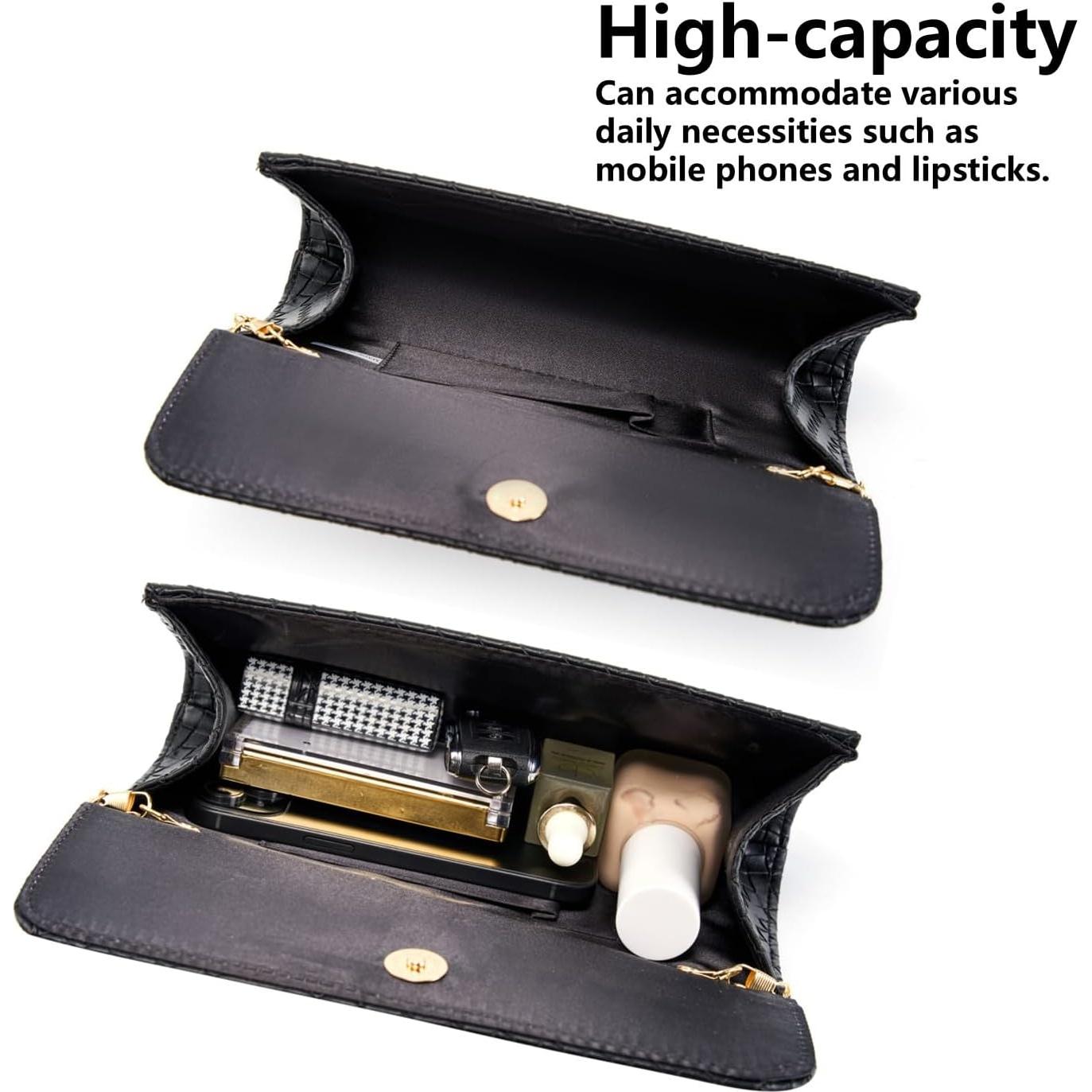 Bolso de Mano Tejido PU Gurina para Mujeres - Elegante y Versátil