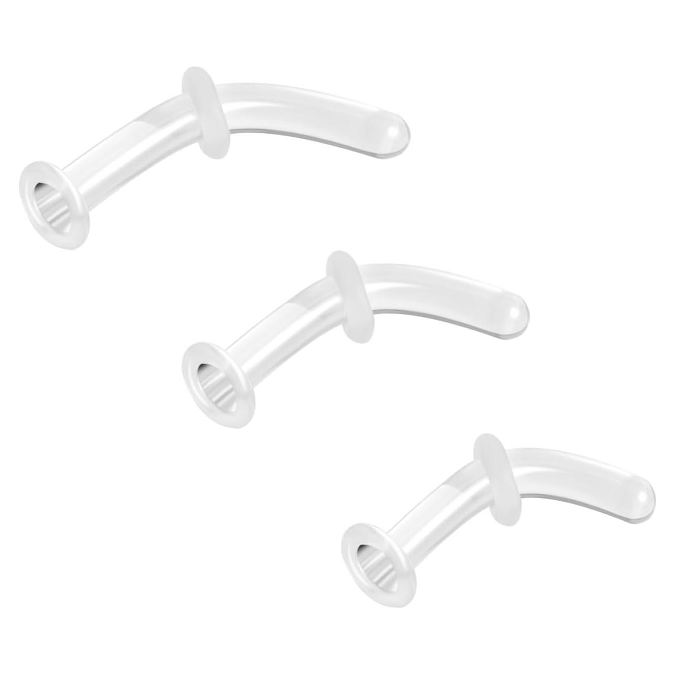 Retenedor de Piercing de Nariz ZS 3 Piezas Vidrio Hipoalergénico