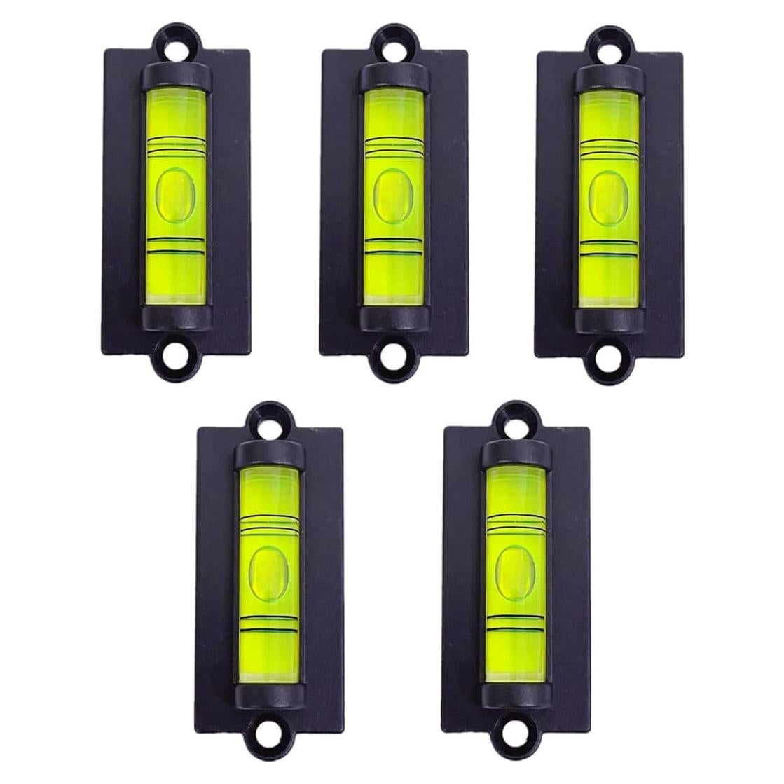 5 Niveles de Burbuja Estándar LAIESYA para Caravana y TV