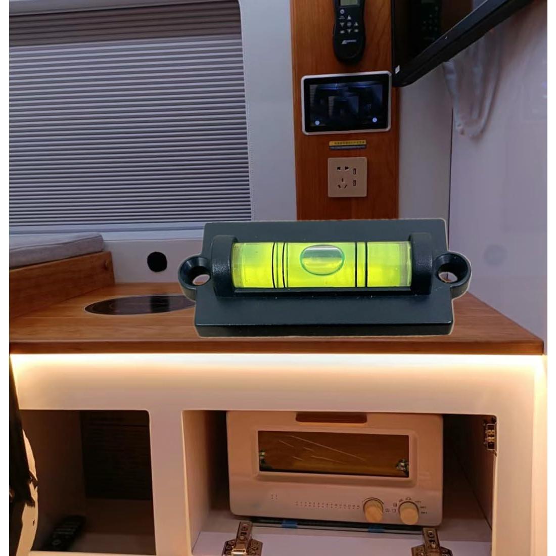 5 Niveles de Burbuja Estándar LAIESYA para Caravana y TV