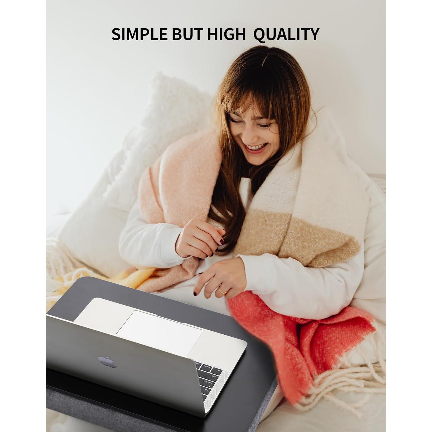 Escritorio de Regazo ZEAPTAC Negro para Laptop hasta 39.6 cm