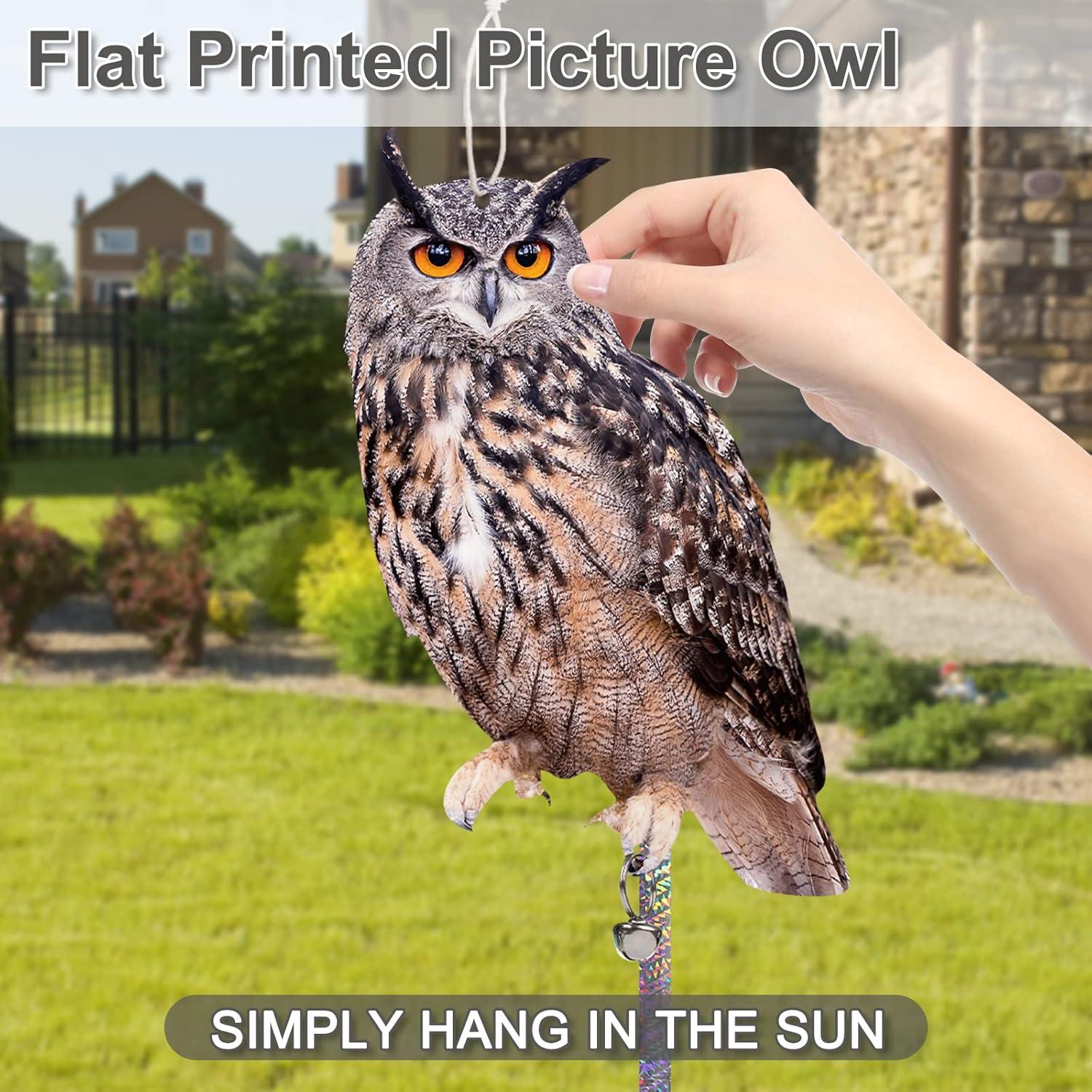 Paquete de 3 Dispositivos Reflectantes de Búho Kungfu Mall