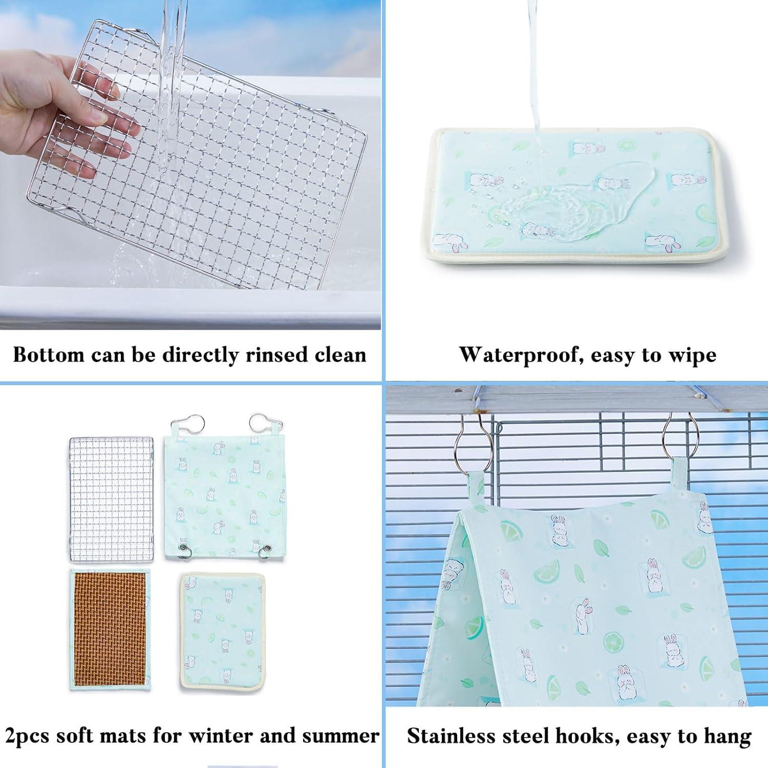 Nido Colgante para Pájaro Jevnd S - Hamaca Impermeable Verde