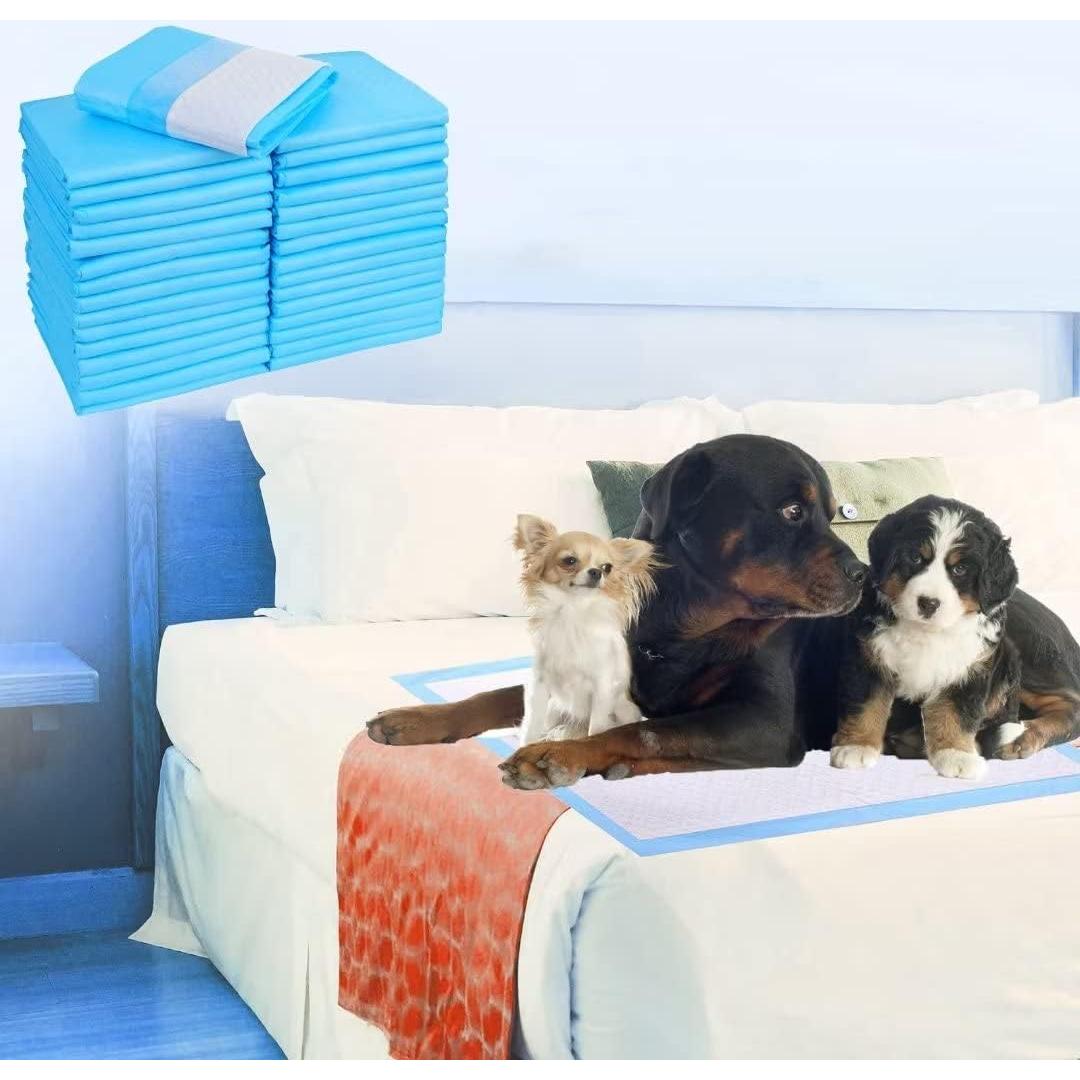 Alfombrillas Absorbentes para Perros Extra Grandes 40 Unidades 91x91cm